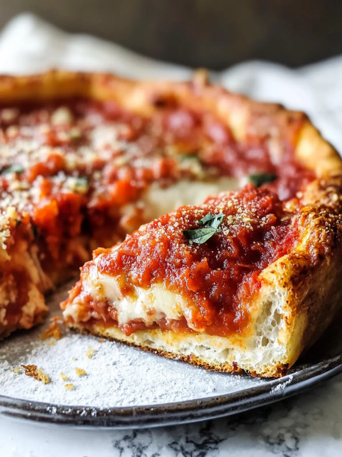 Savor Chicago-Style Deep Dish Pizza Like a Pro at Home 5 Chicago-Style Deep Dish Pizza
