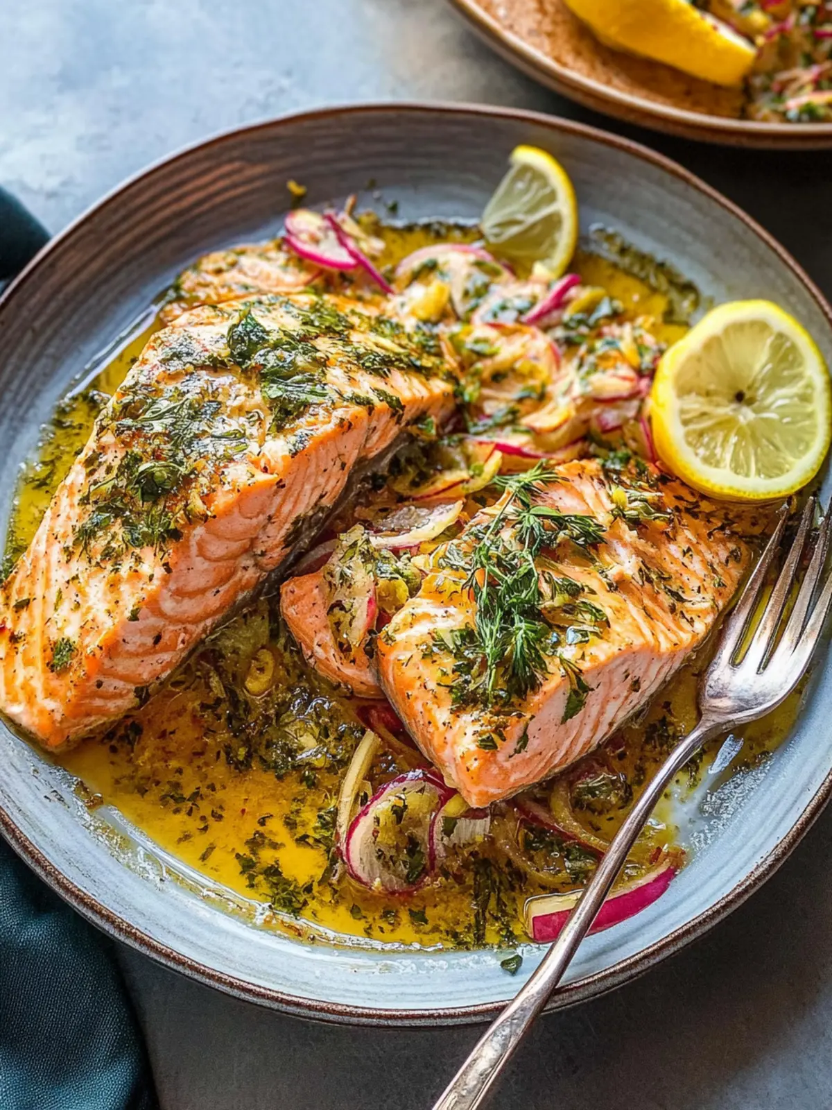 Savory Slow Roasted Salmon with Citrus Herb Magic 5 Slow Roasted Salmon