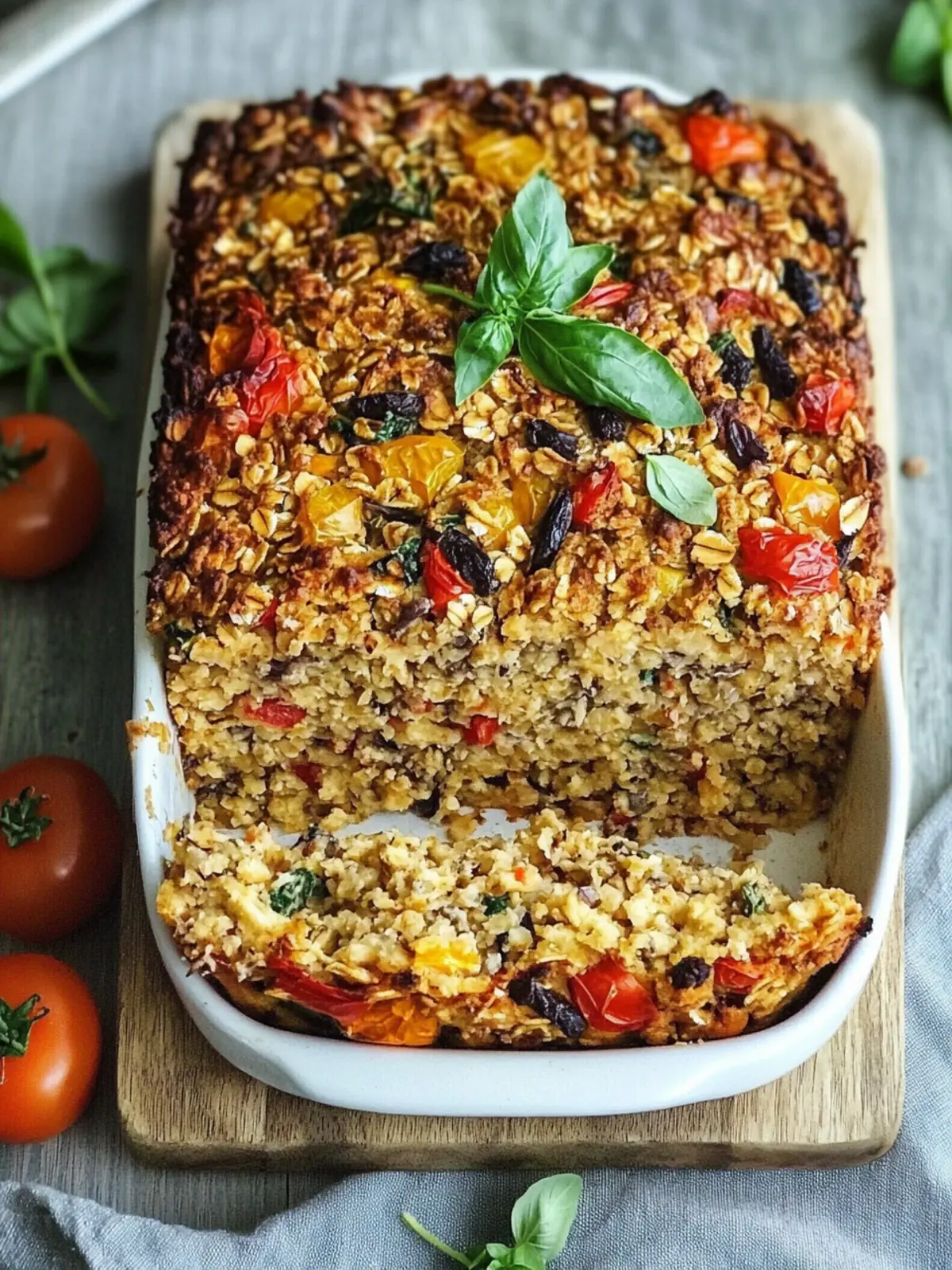 Mediterranean Oat Bake: A Simple, Flavor-Packed Delight 3 Mediterranean Oat Bake