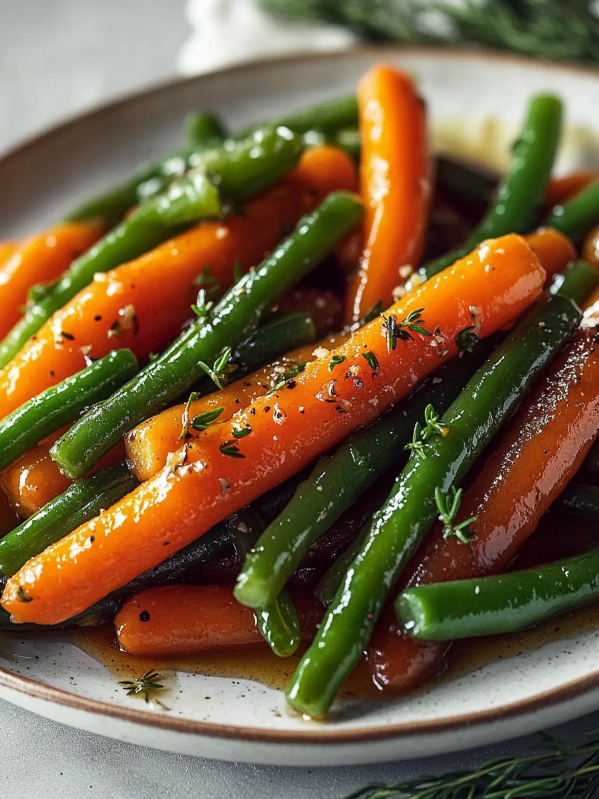 Honey Glazed Carrots & Green Beans for a Flavorful Side Dish 2 Honey Glazed Carrots & Green Beans