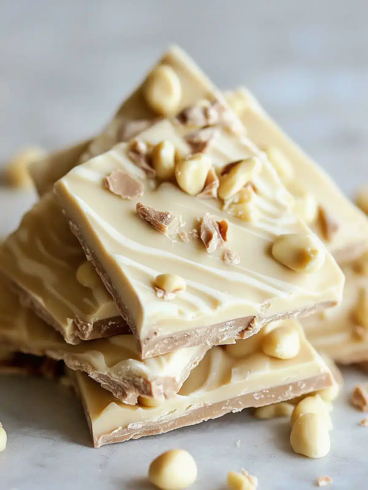White Chocolate Peanut Butter Bark: Easy, Customizable Delight 2 White Chocolate Peanut Butter Bark