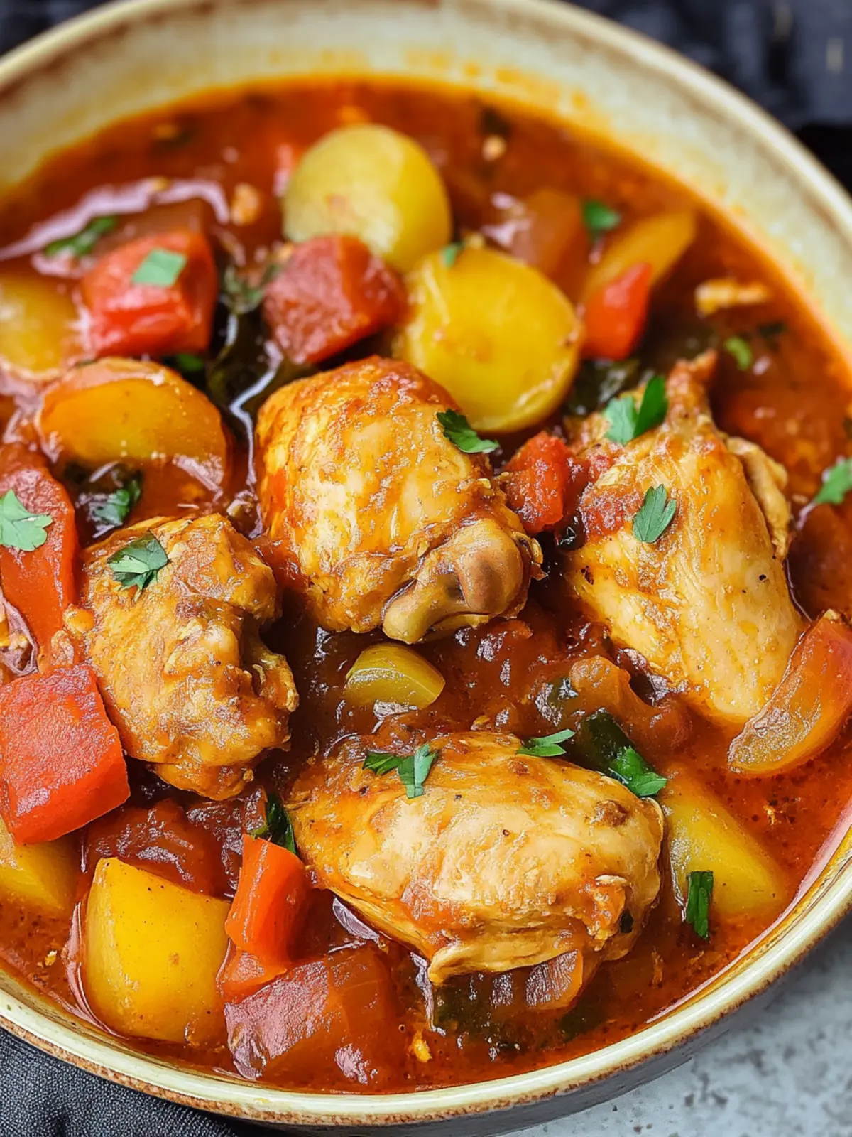 Delicious Fricase de Pollo: Cuban Comfort Food at Home 4 Fricase de Pollo (Cuban Chicken Fricassee)
