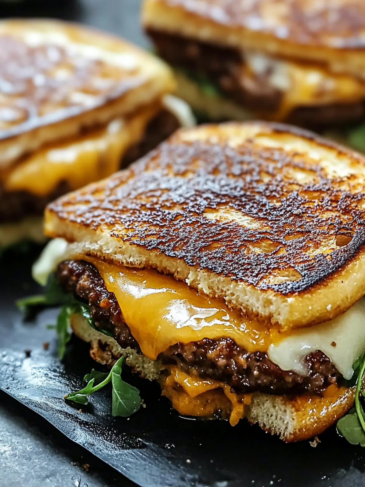 Satisfy Your Cravings with Irresistible Patty Melts Packed with Flavor 3 Patty Melts