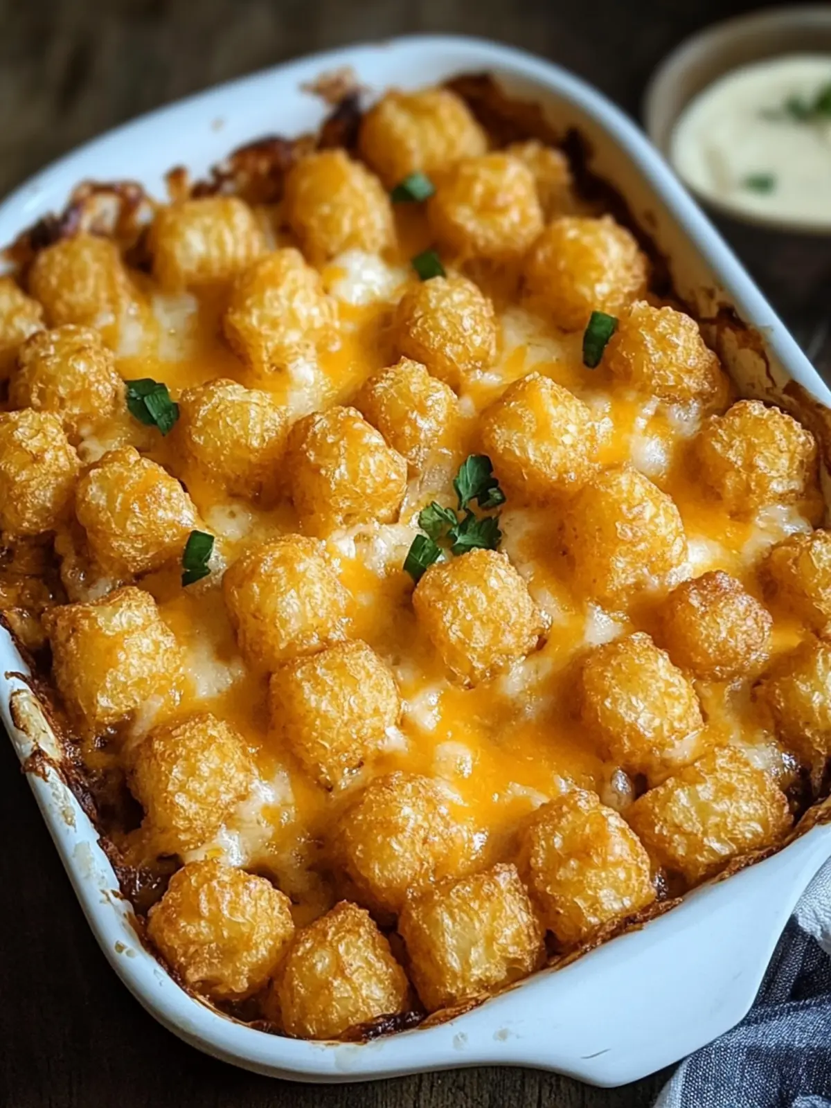 Cozy Tater Tot Casserole for Ultimate Comfort Food Delight 2 Tater tot casserole
