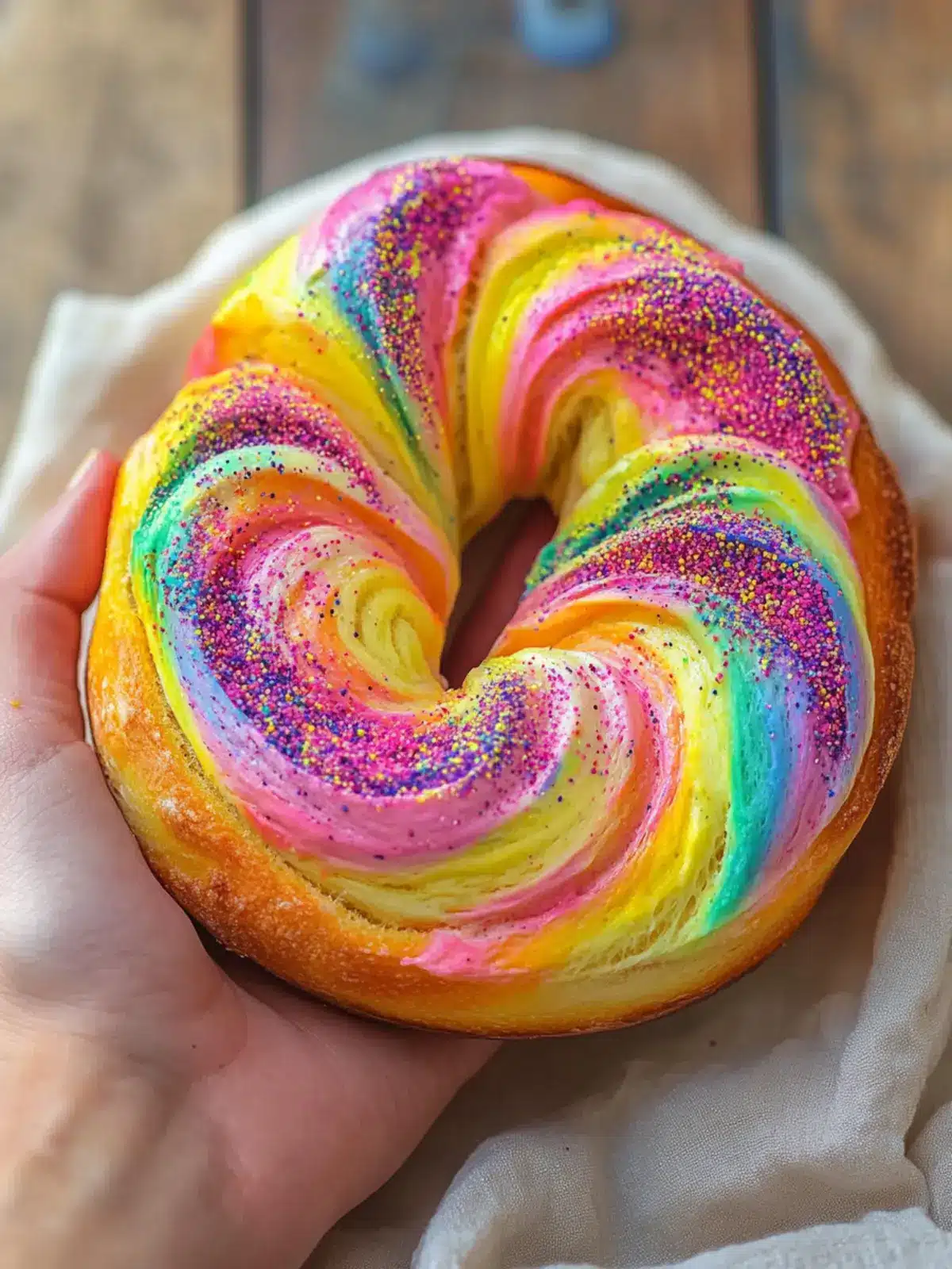 Whip Up Colorful Swirl Bread That Brightens Any Meal 3 Colorful Swirl Bread