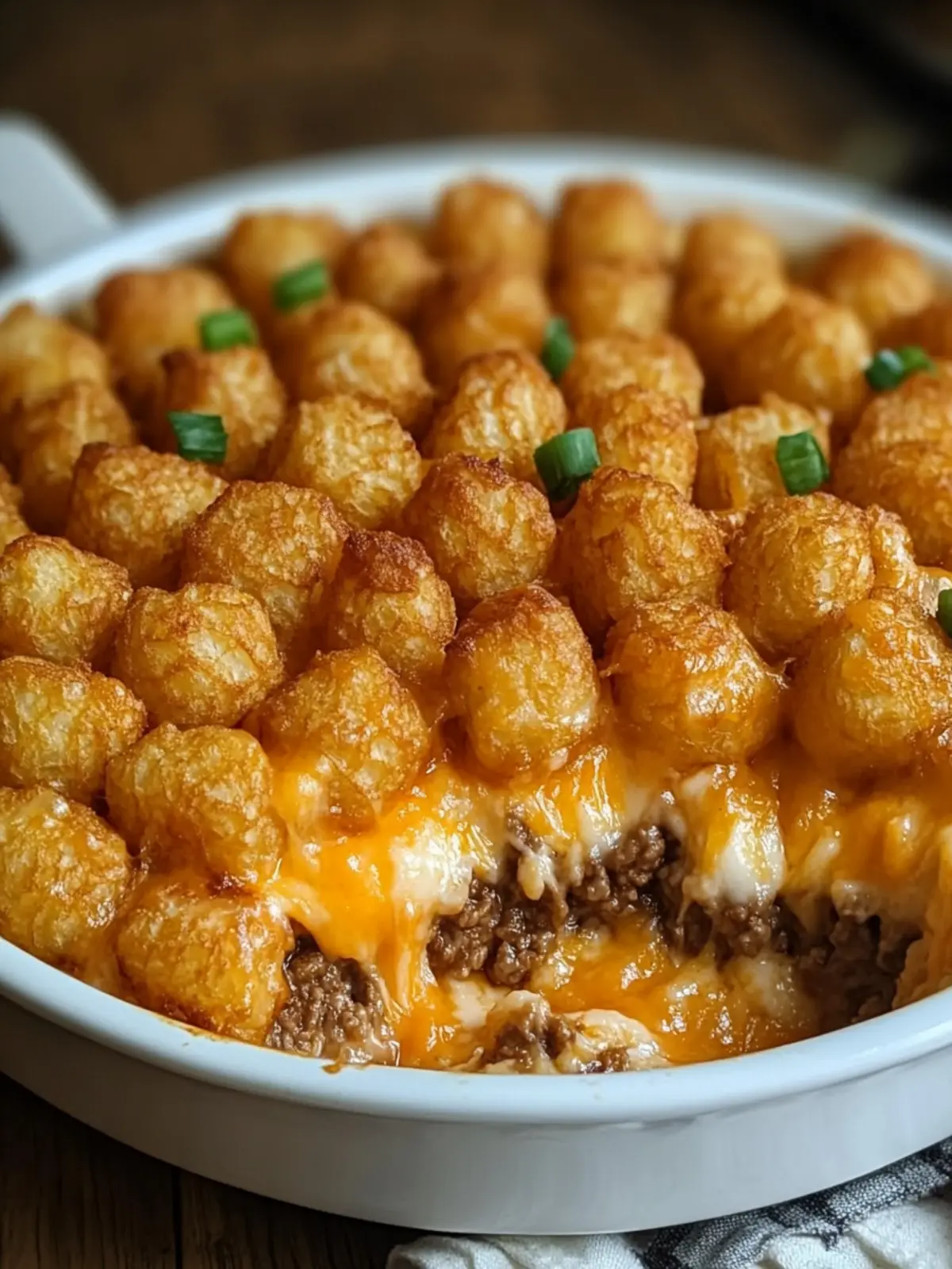 Cozy Tater Tot Casserole for Ultimate Comfort Food Delight 3 Tater tot casserole