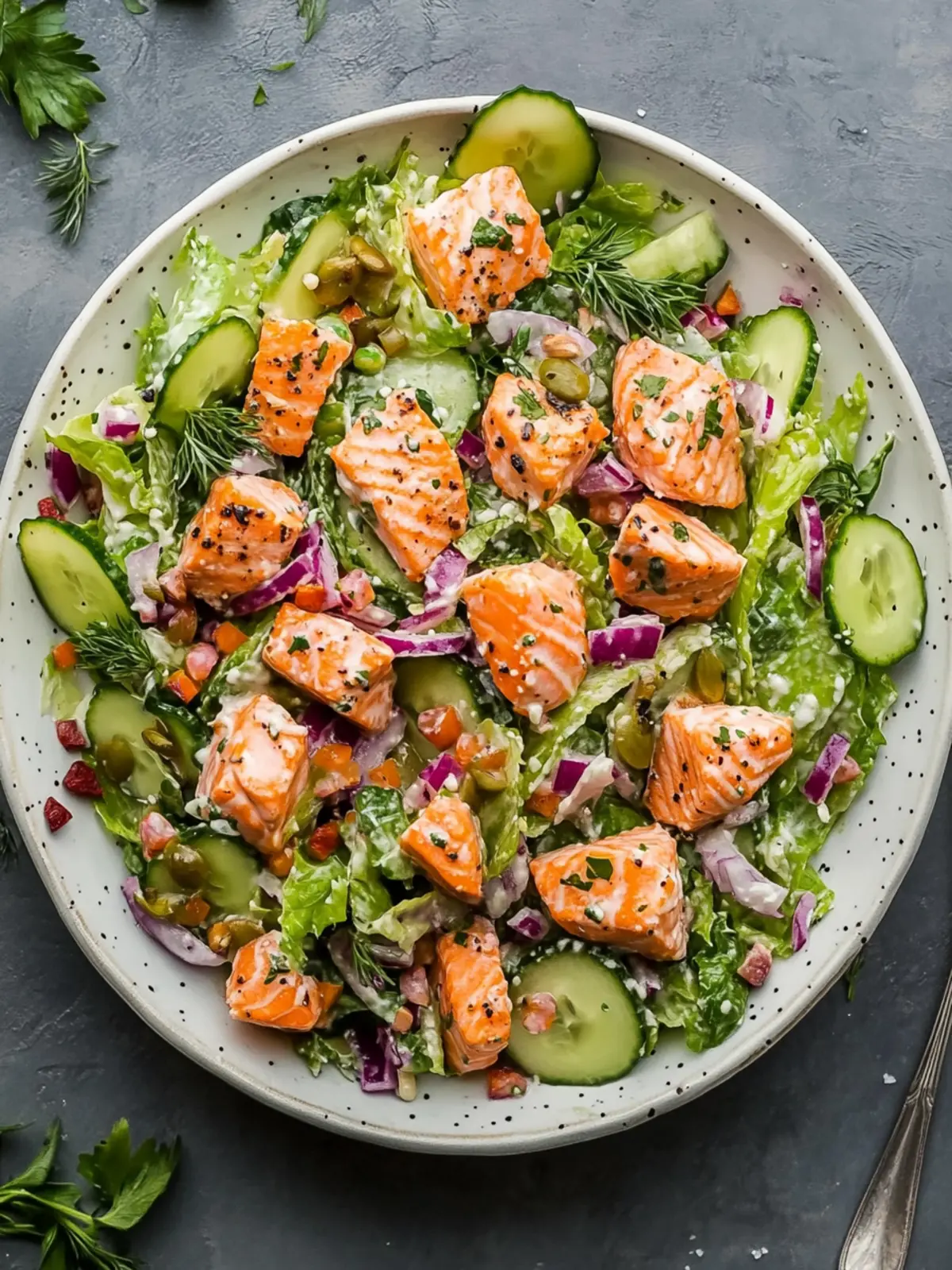 Flaky Salmon Salad: A Refreshing Twist for Summer Meals 2 Flaky Salmon Salad