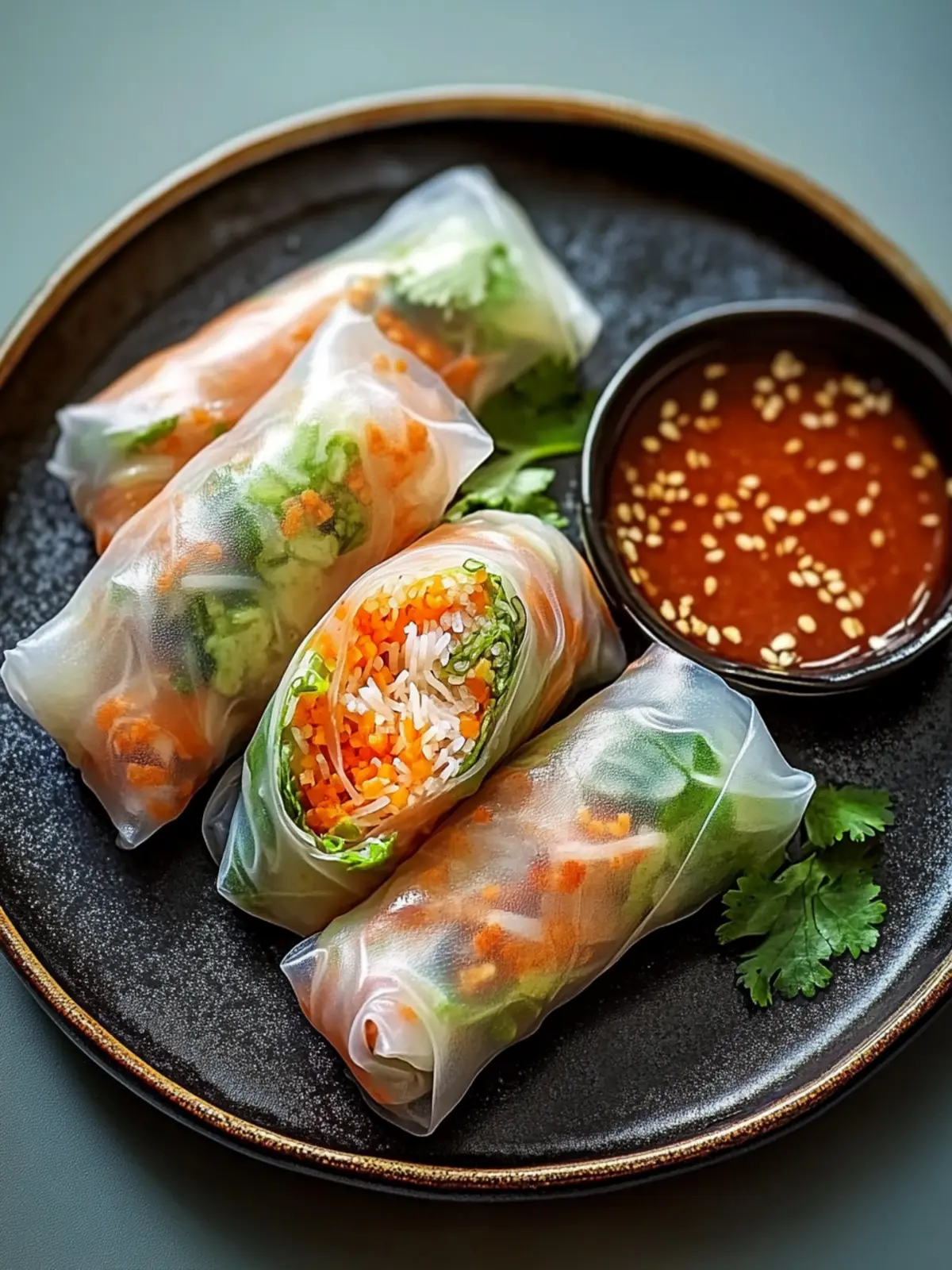 Crispy Rice Paper Noodle Rolls: Your New Guilt-Free Treat 4 Rice Paper Noodle Rolls