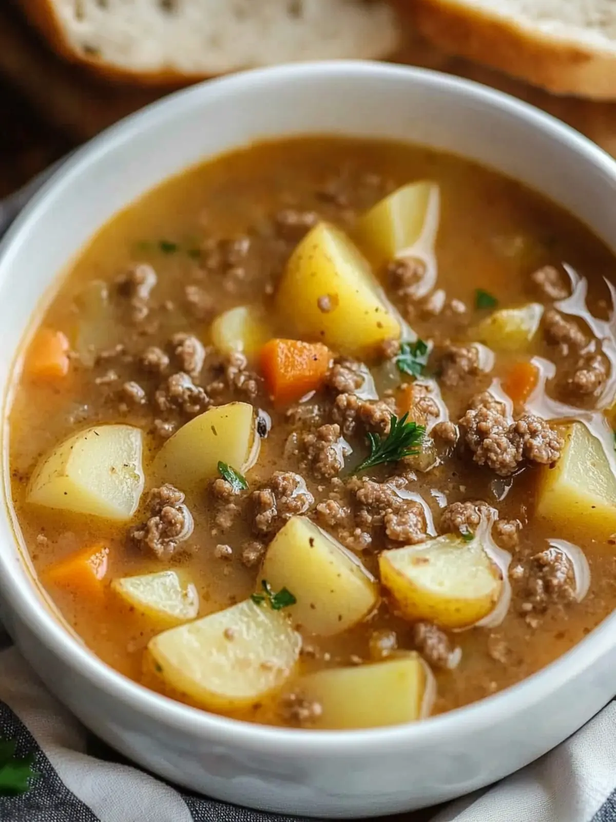 Crock Pot Hamburger Potato Soup: Easy Comfort Food Delight 5 Crock Pot Hamburger Potato Soup