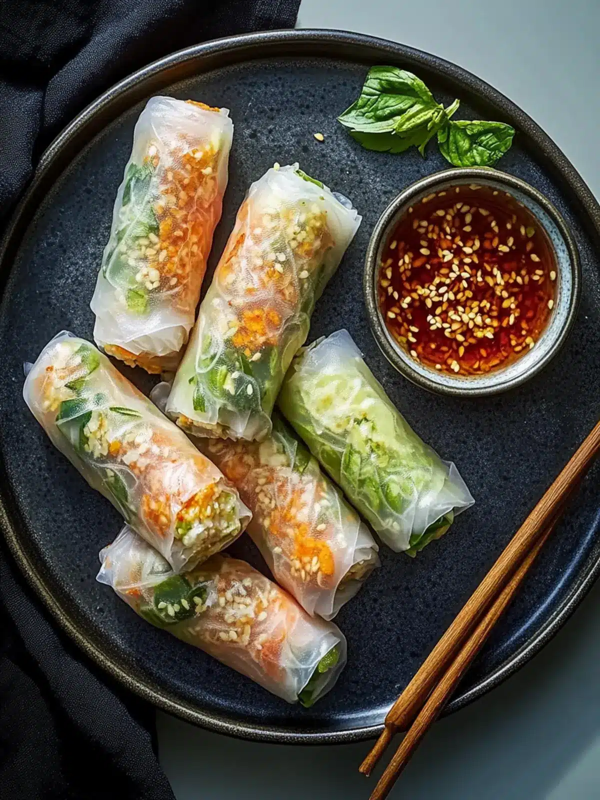 Crispy Rice Paper Noodle Rolls: Your New Guilt-Free Treat 3 Rice Paper Noodle Rolls