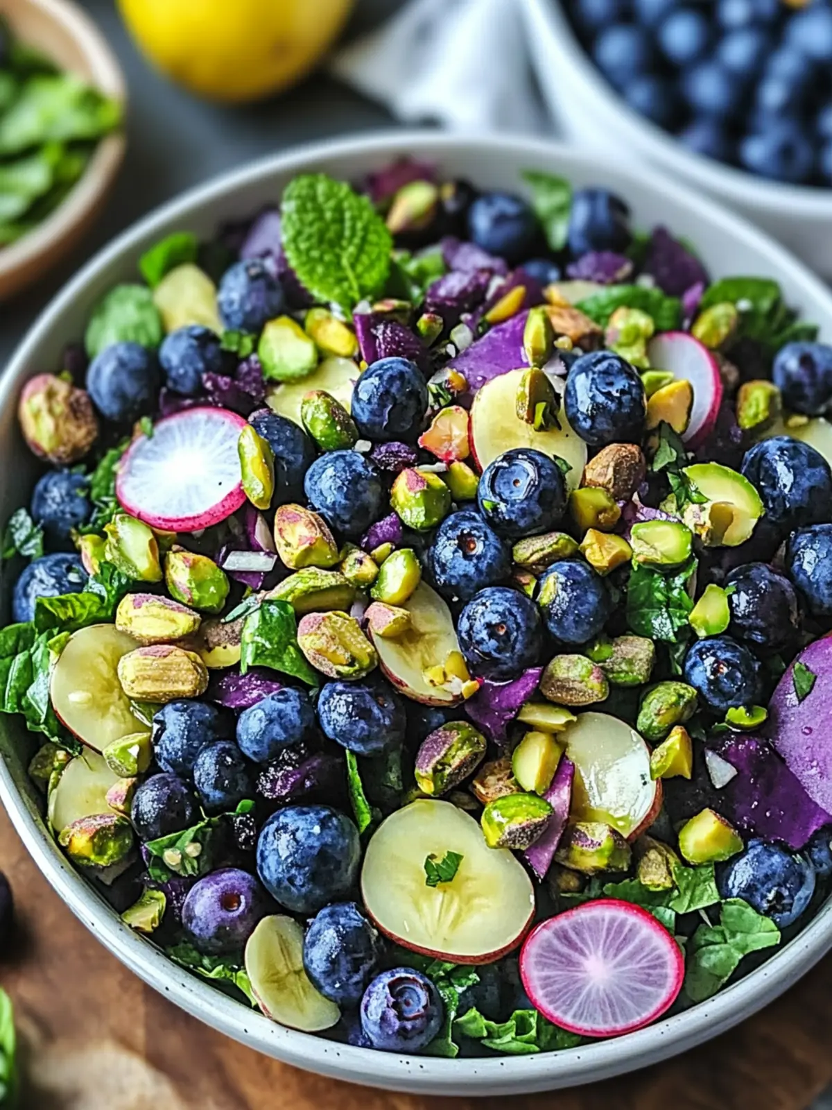 Blueberry Pistachio Spring Salad: A Fresh & Easy Delight 5 Blueberry Pistachio Spring Salad
