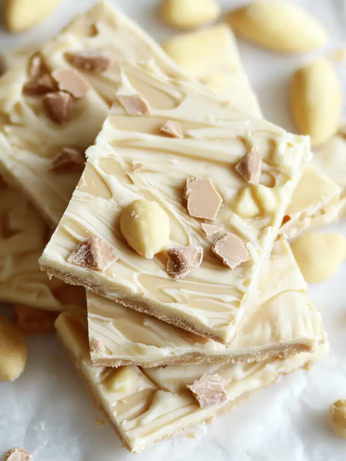 White Chocolate Peanut Butter Bark: Easy, Customizable Delight 3 White Chocolate Peanut Butter Bark