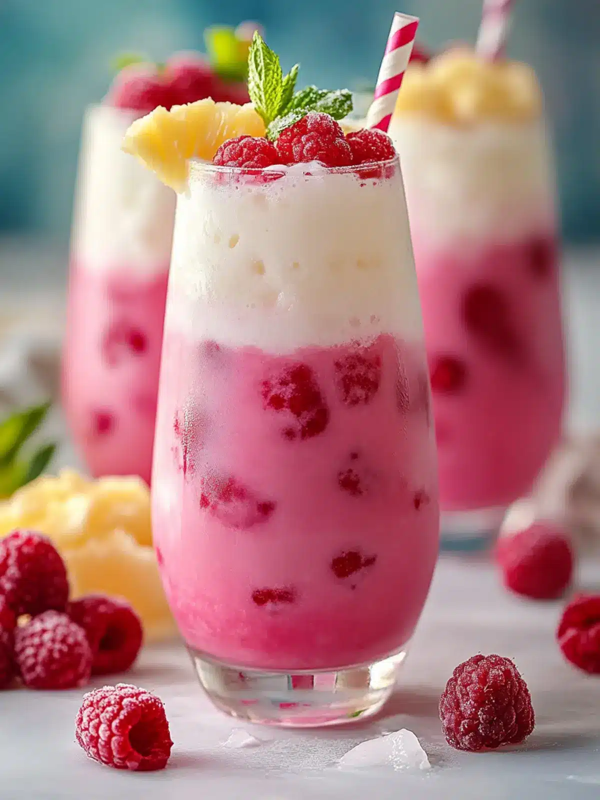 Raspberry Colada Twist: A Creamy Tropical Escape at Home 3 Raspberry Colada Twist