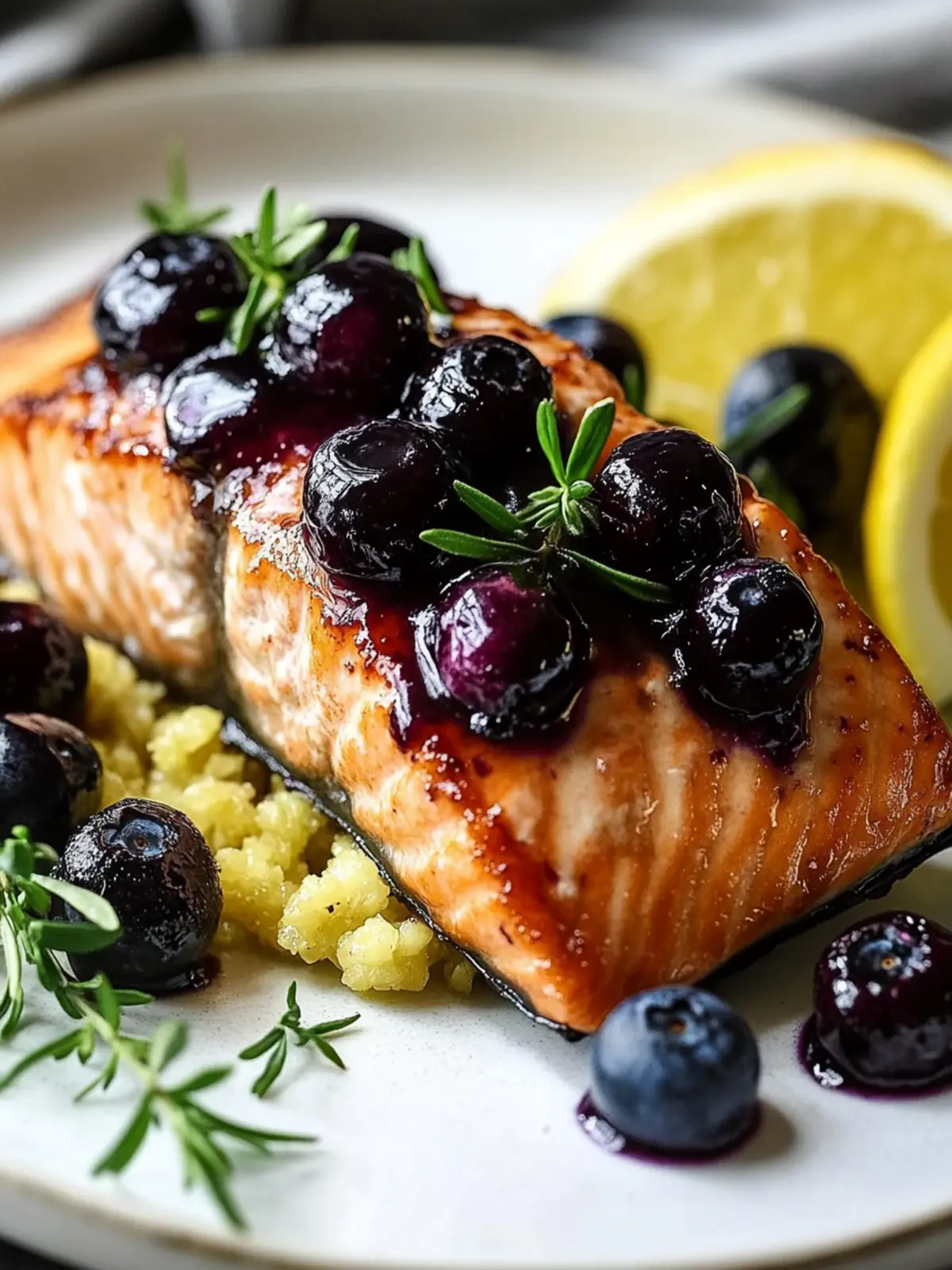 Blueberry Glazed Salmon: A Quick Weeknight Delight 5 Blueberry Glazed Salmon