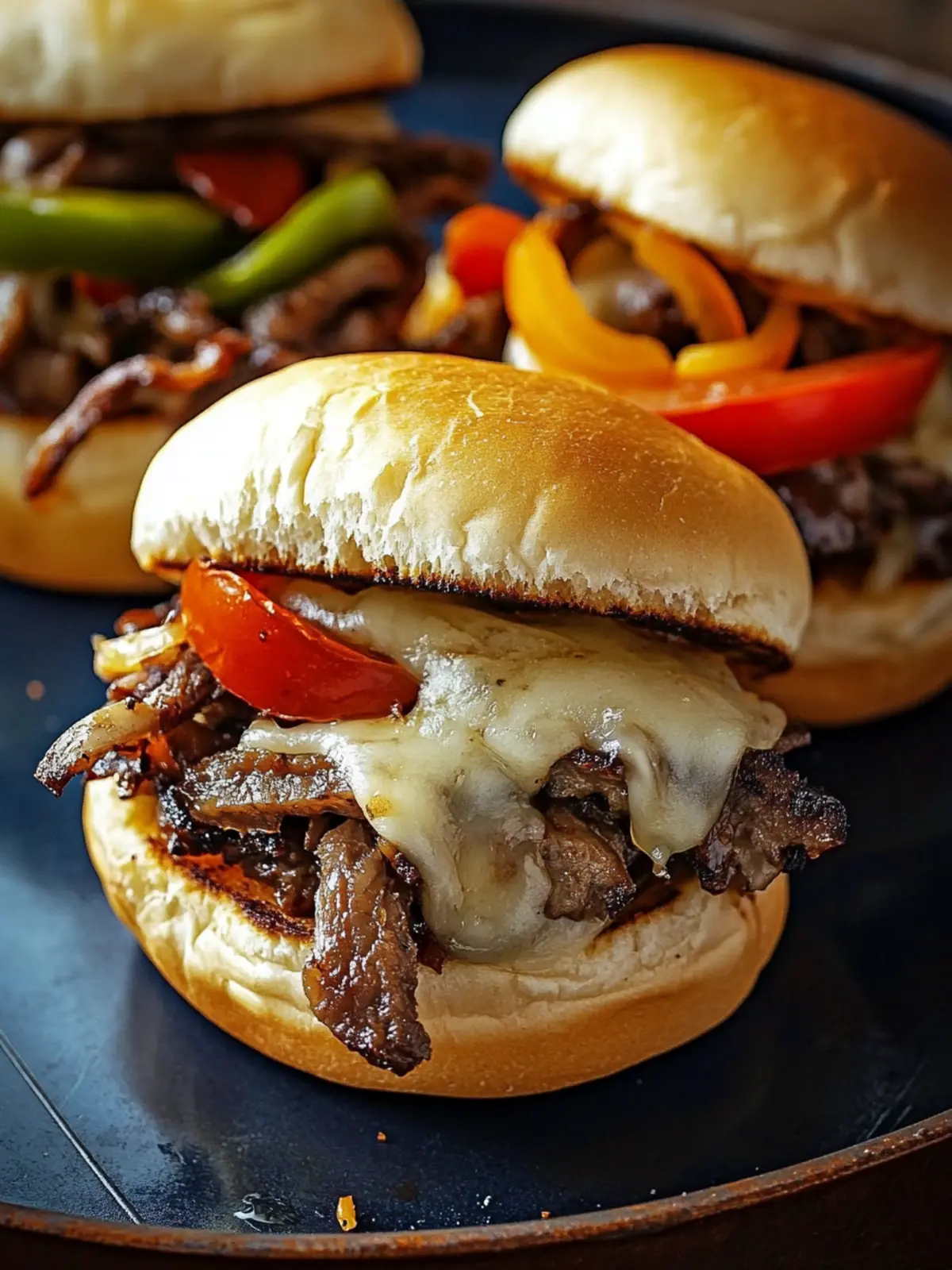 Savory Philly Cheesesteak Sliders for Ultimate Game Day Fun 2 Philly Cheesesteak Sliders