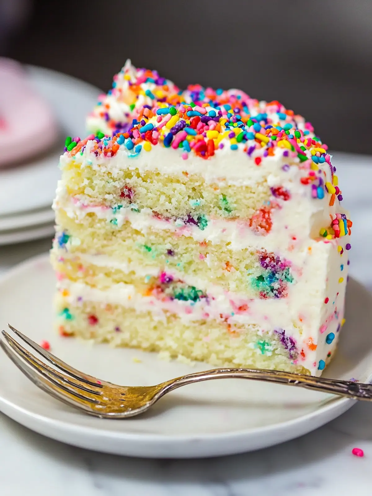Funfetti Cheesecake Cake That'll Make Your Celebration Sparkle 5 Funfetti Cheesecake Cake