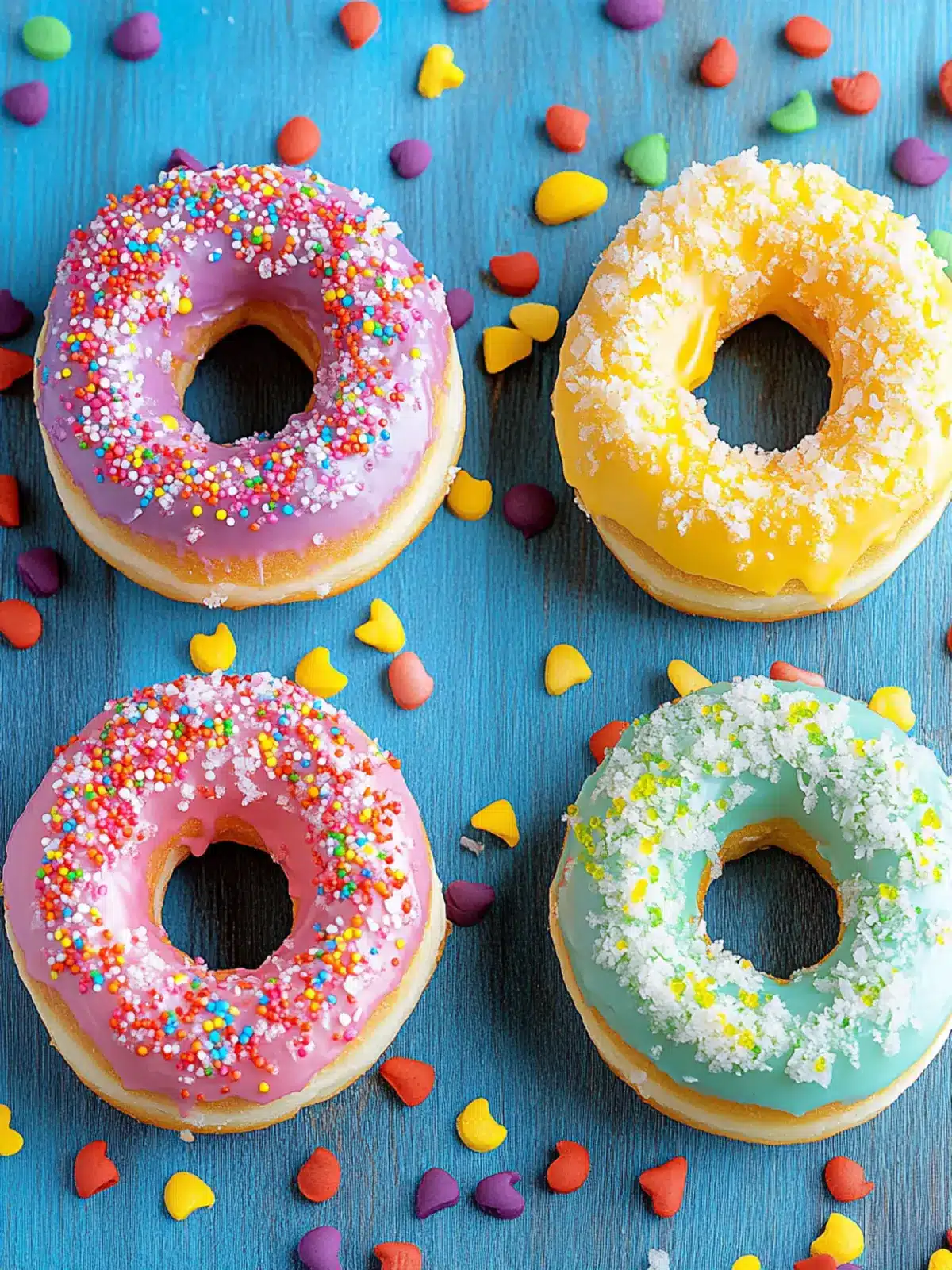 Delicious Rainbow Donuts That Will Brighten Your Day 2 Rainbow Donuts