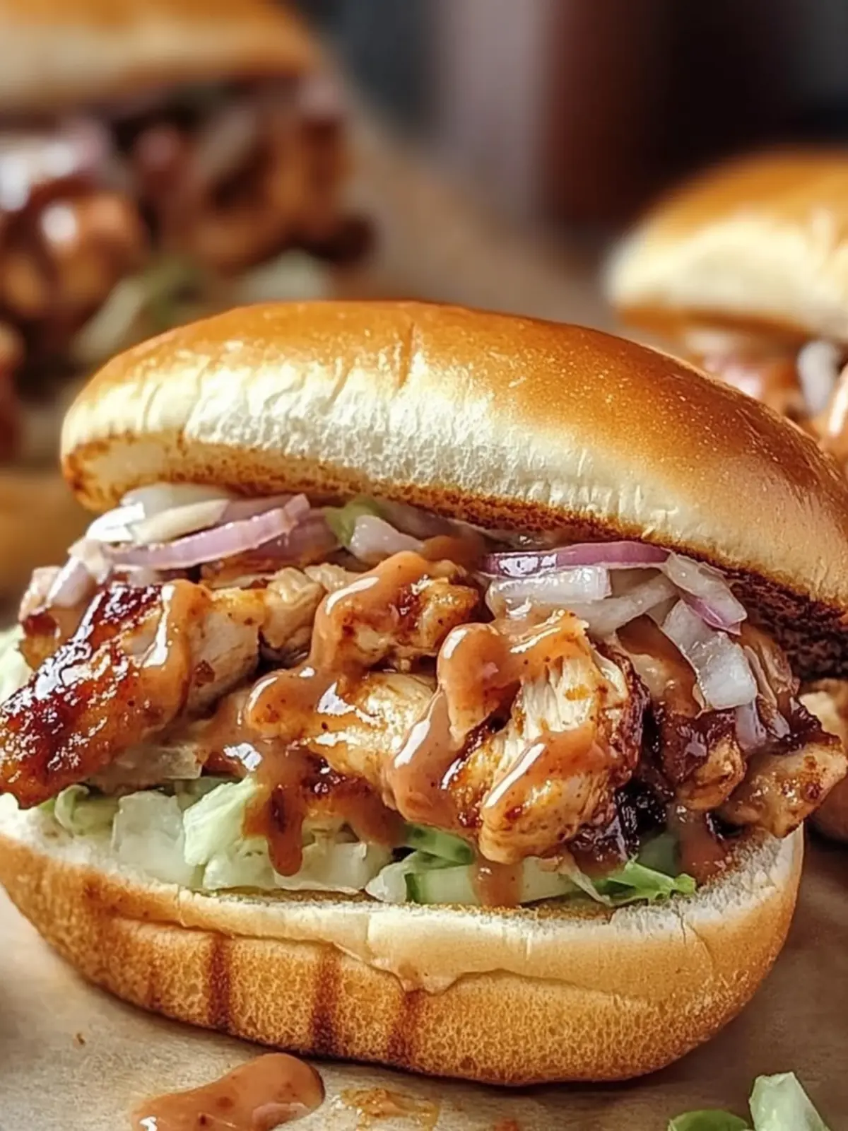 Mouthwatering Alabama BBQ Chicken Chopped Sandwich in 20 Minutes 4 Alabama BBQ Chicken Chopped Sandwich