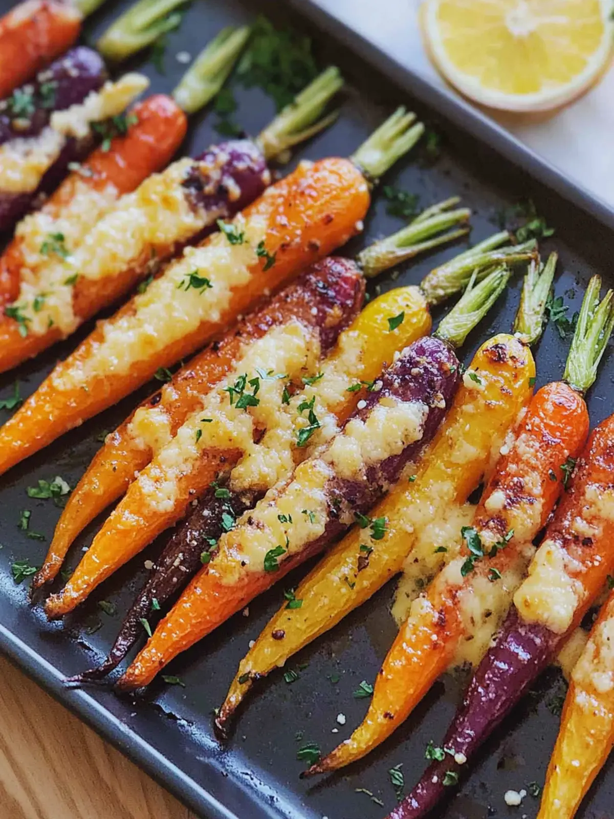 Parmesan Roasted Rainbow Carrots for Stunning Flavor Boost 2 Parmesan Roasted Rainbow Carrots