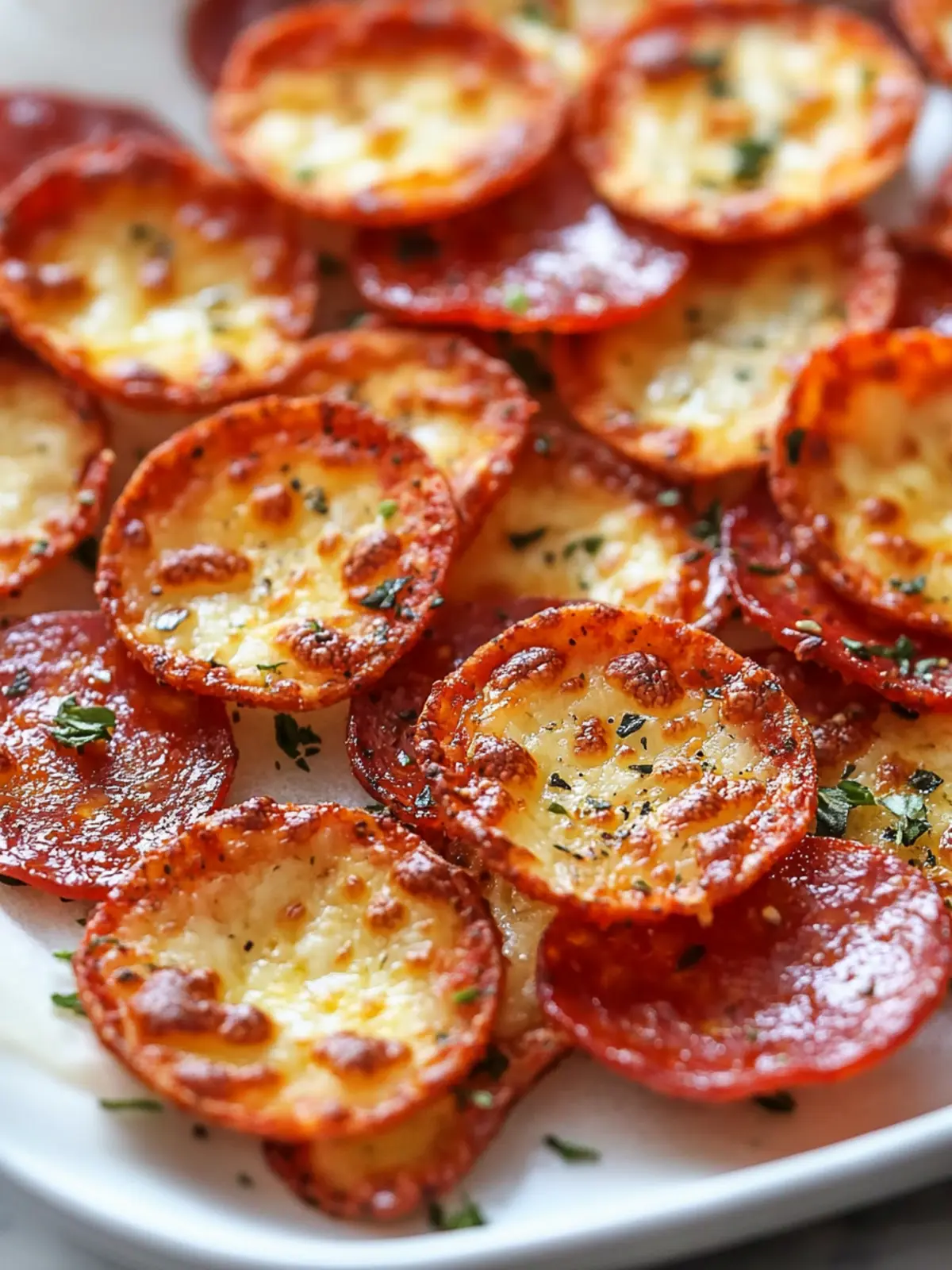 2 Ingredient Pizza Chips: Quick & Delicious Snack Bliss 5 2 Ingredient Pizza Chips