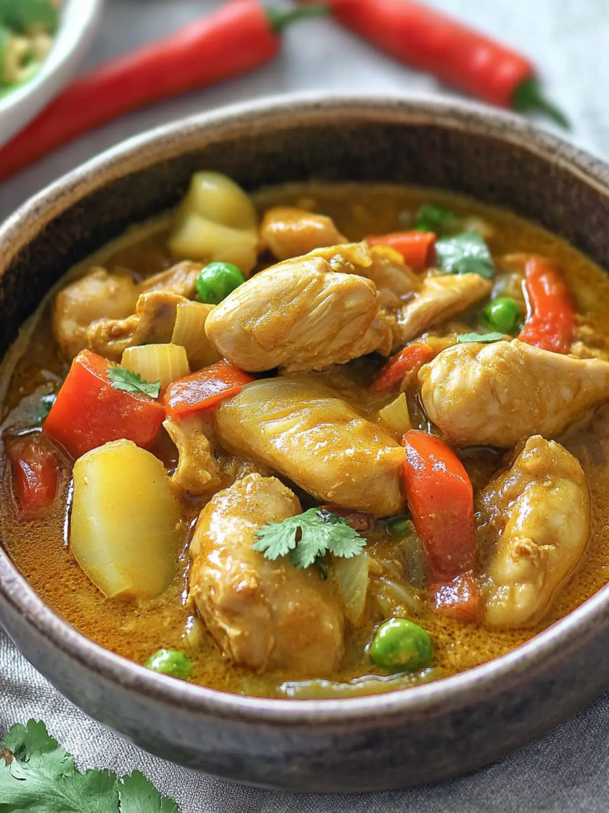 Savory Filipino Style Chicken Curry in Just 25 Minutes 2 Filipino Style Chicken Curry