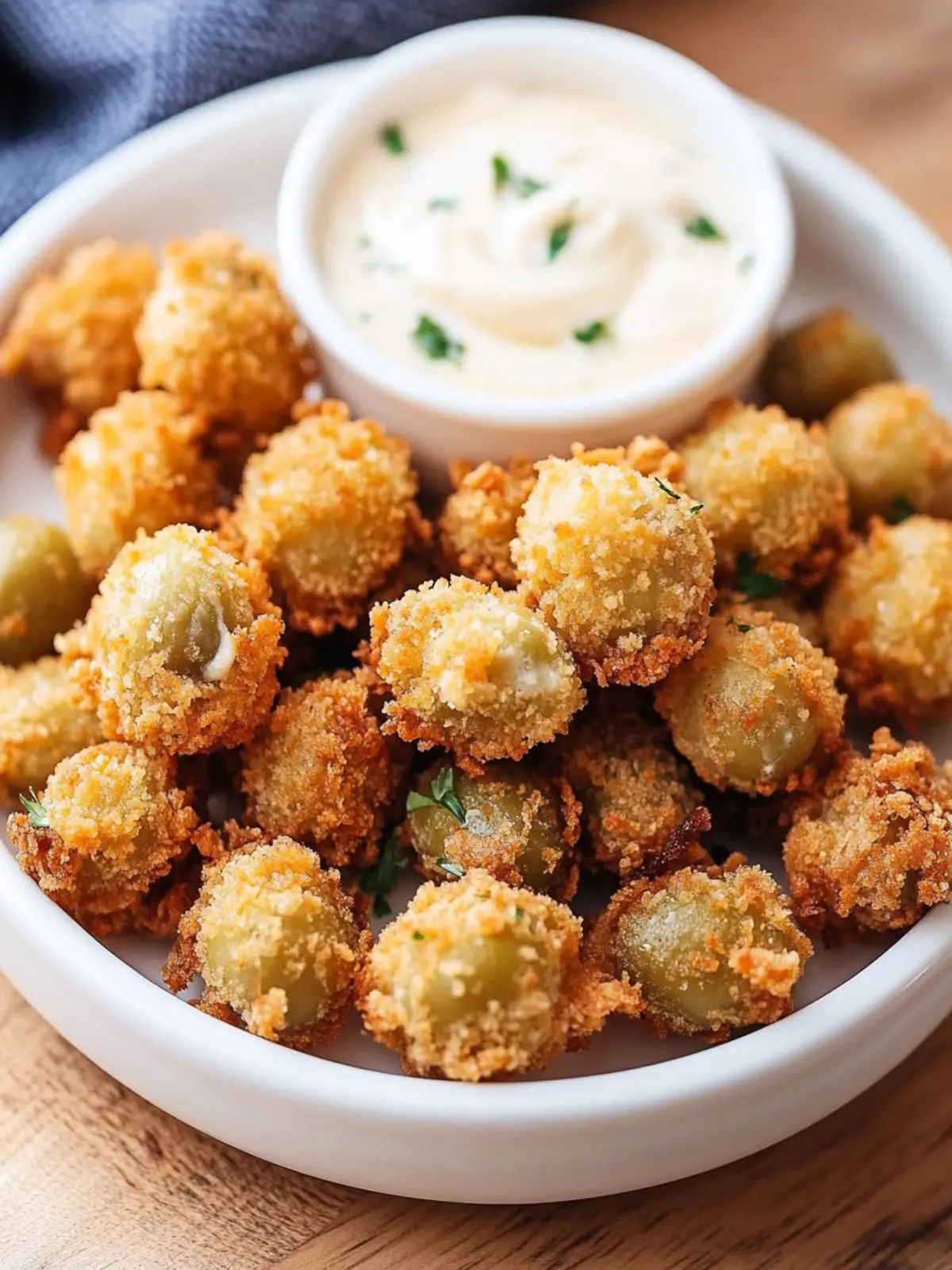 Fried Olives with Garlic Aioli: A Flavor-Packed Delight 3 Fried Olives with Garlic Aioli