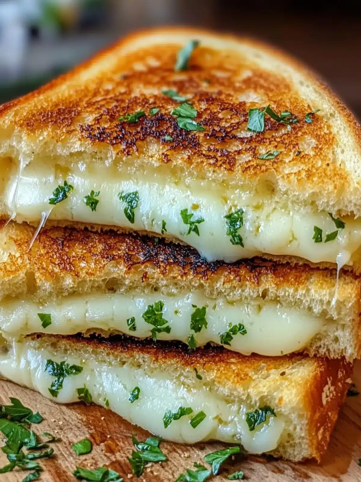 Garlic Bread Grilled Cheese: Your New Favorite Comfort Meal 3 Garlic Bread Grilled Cheese