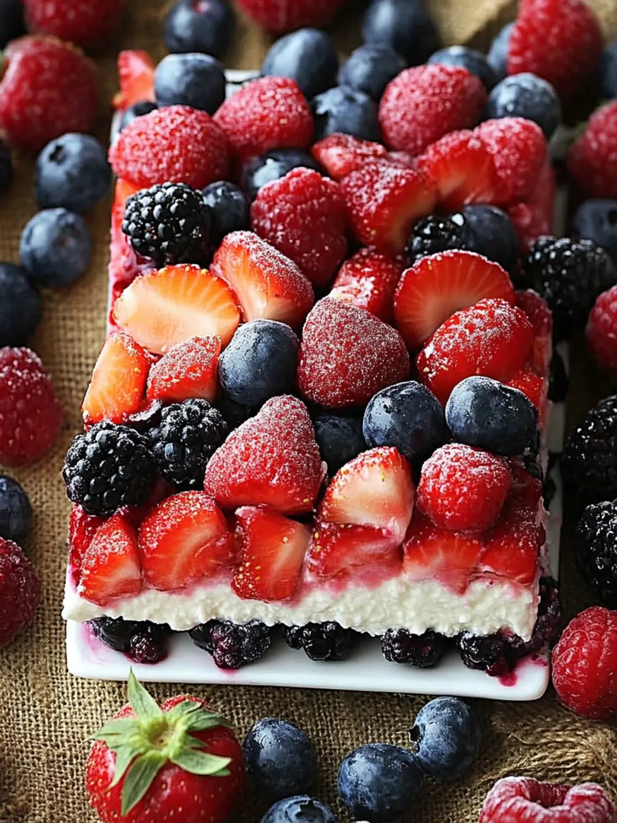 Red White & Blue Mixed Berry Yum Yum: No-Bake Summer Bliss 4 Red White & Blue Mixed Berry Yum Yum
