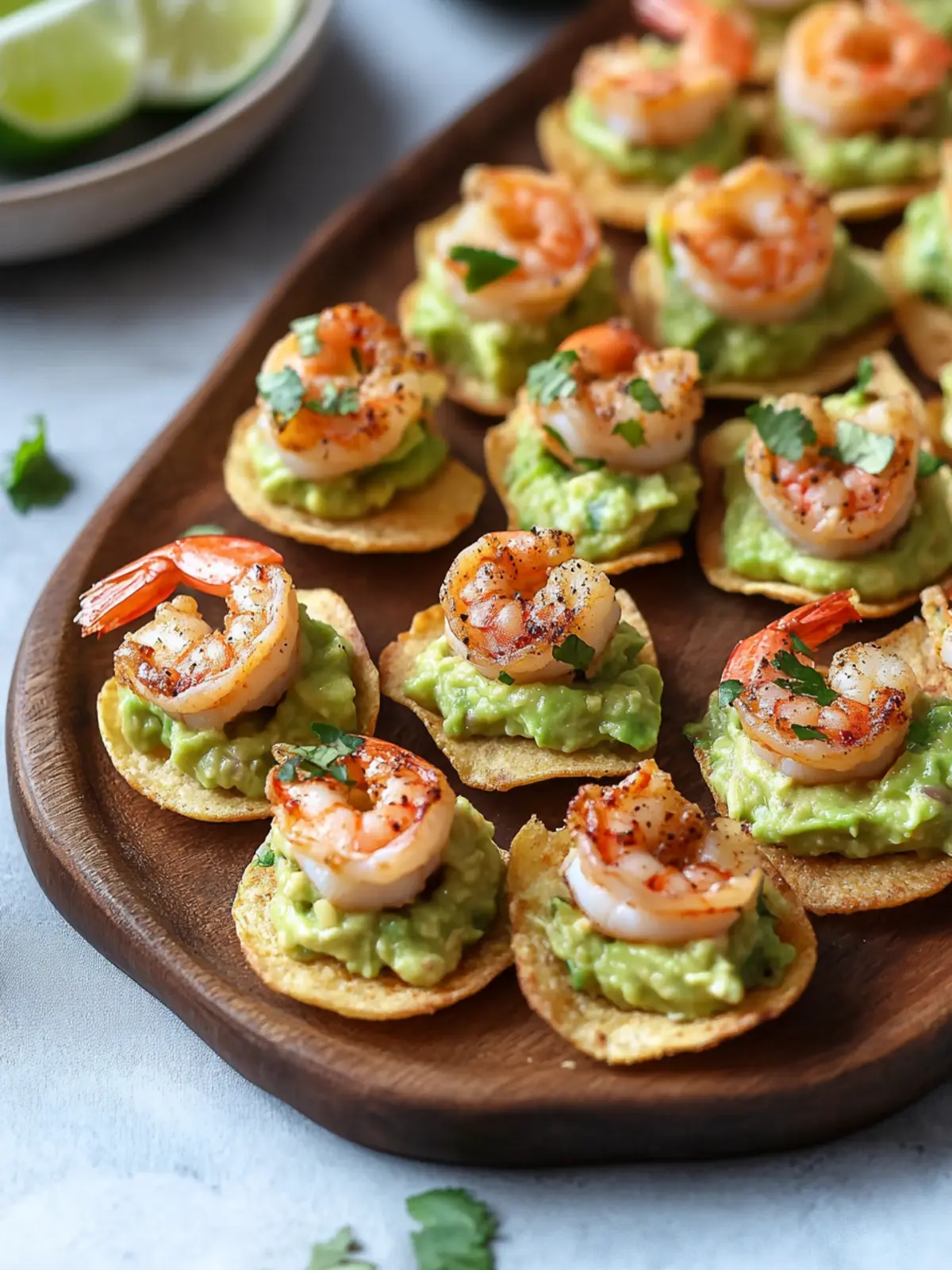 Savory Shrimp Guacamole Bites for Effortless Entertaining 2 Shrimp Guacamole Bites