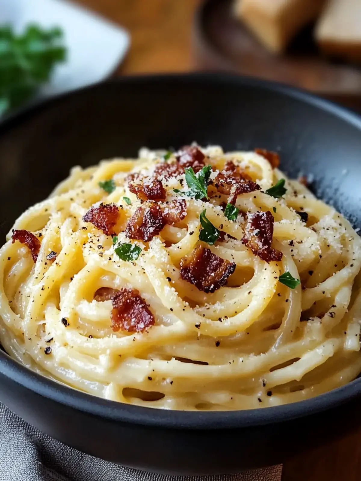 Delicious 25-Minute Bacon Carbonara Pasta You’ll Love 2 25-Minute Bacon Carbonara Pasta