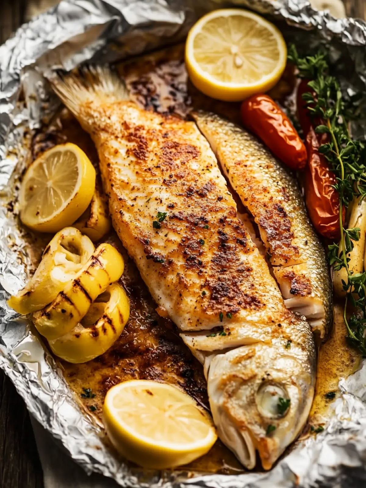 Grilled Tilapia Skillet with Sweet Corn and Cajun Spice 4 Grilled Tilapia