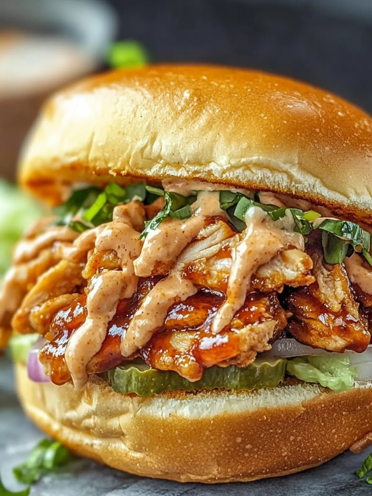 Mouthwatering Alabama BBQ Chicken Chopped Sandwich in 20 Minutes 2 Alabama BBQ Chicken Chopped Sandwich
