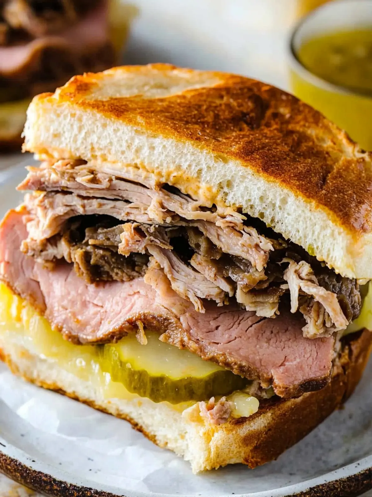 Mouthwatering Slow Cooker Cuban Sandwich You’ll Crave Forever 3 Slow Cooker Cuban Sandwich