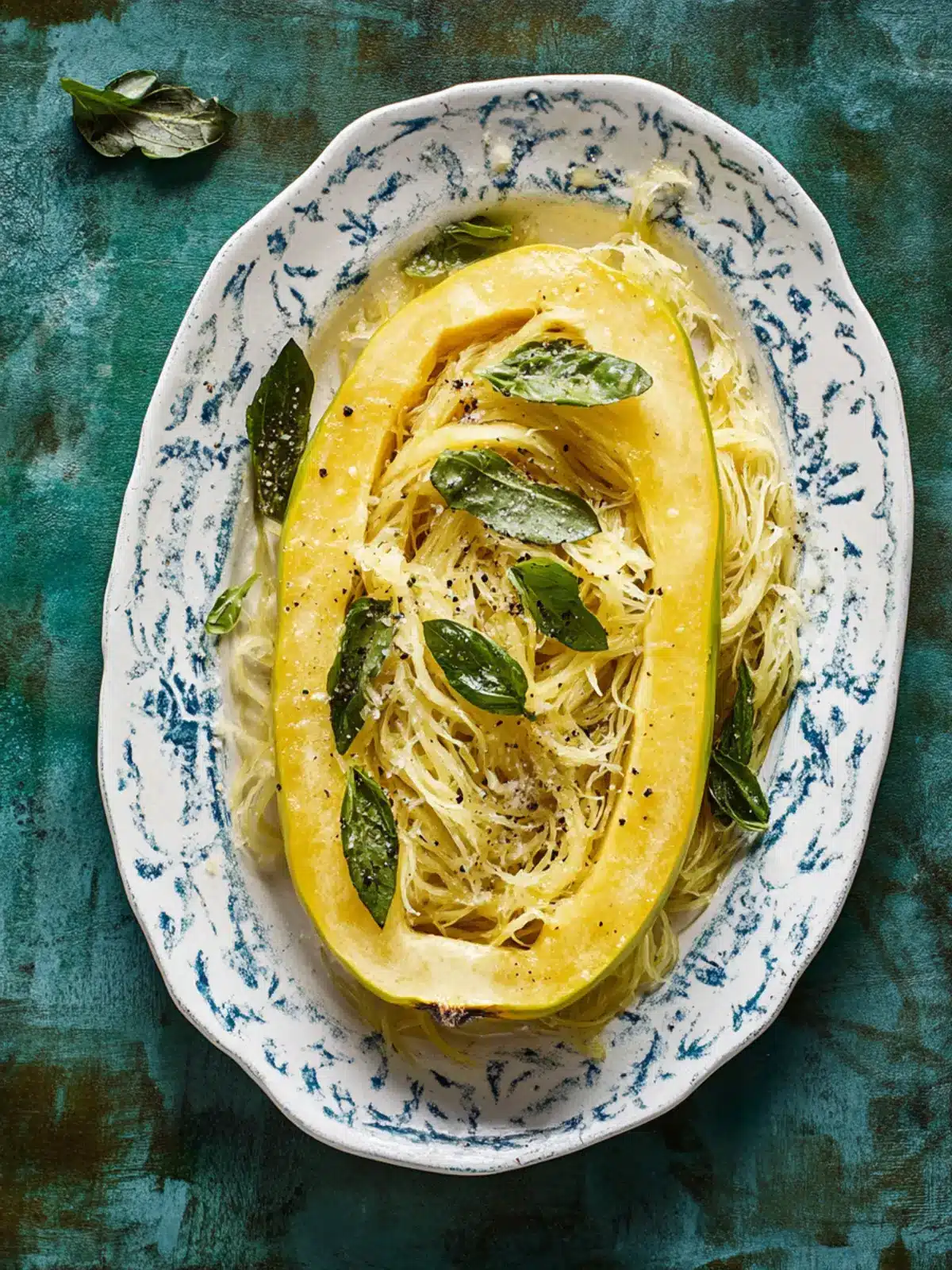 Spaghetti Squash Delight with Asparagus and Creamy Ricotta 5 Spaghetti Squash