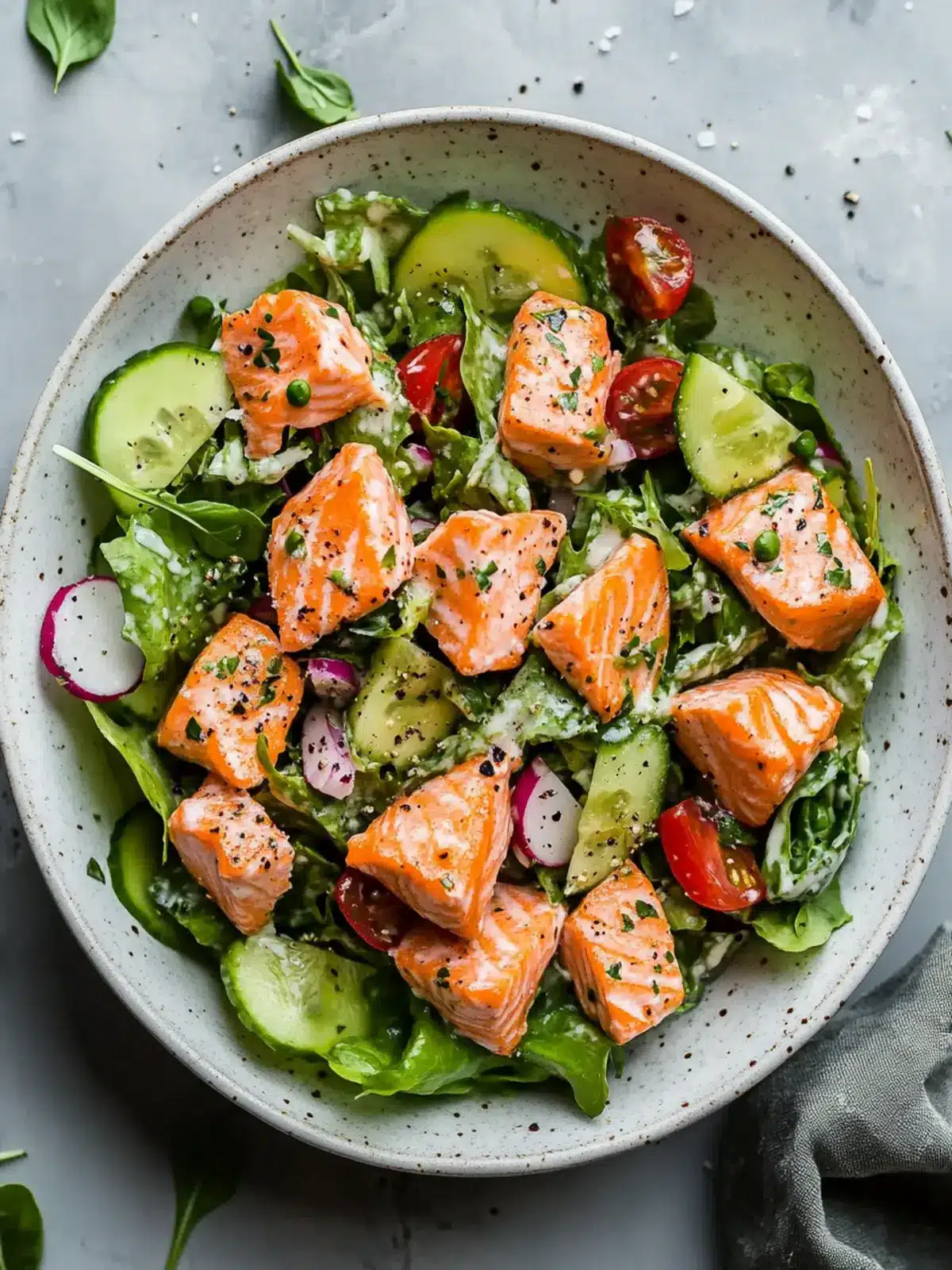Flaky Salmon Salad: A Refreshing Twist for Summer Meals 5 Flaky Salmon Salad