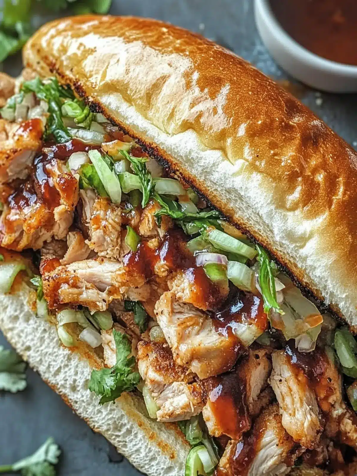 Mouthwatering Alabama BBQ Chicken Chopped Sandwich in 20 Minutes 5 Alabama BBQ Chicken Chopped Sandwich