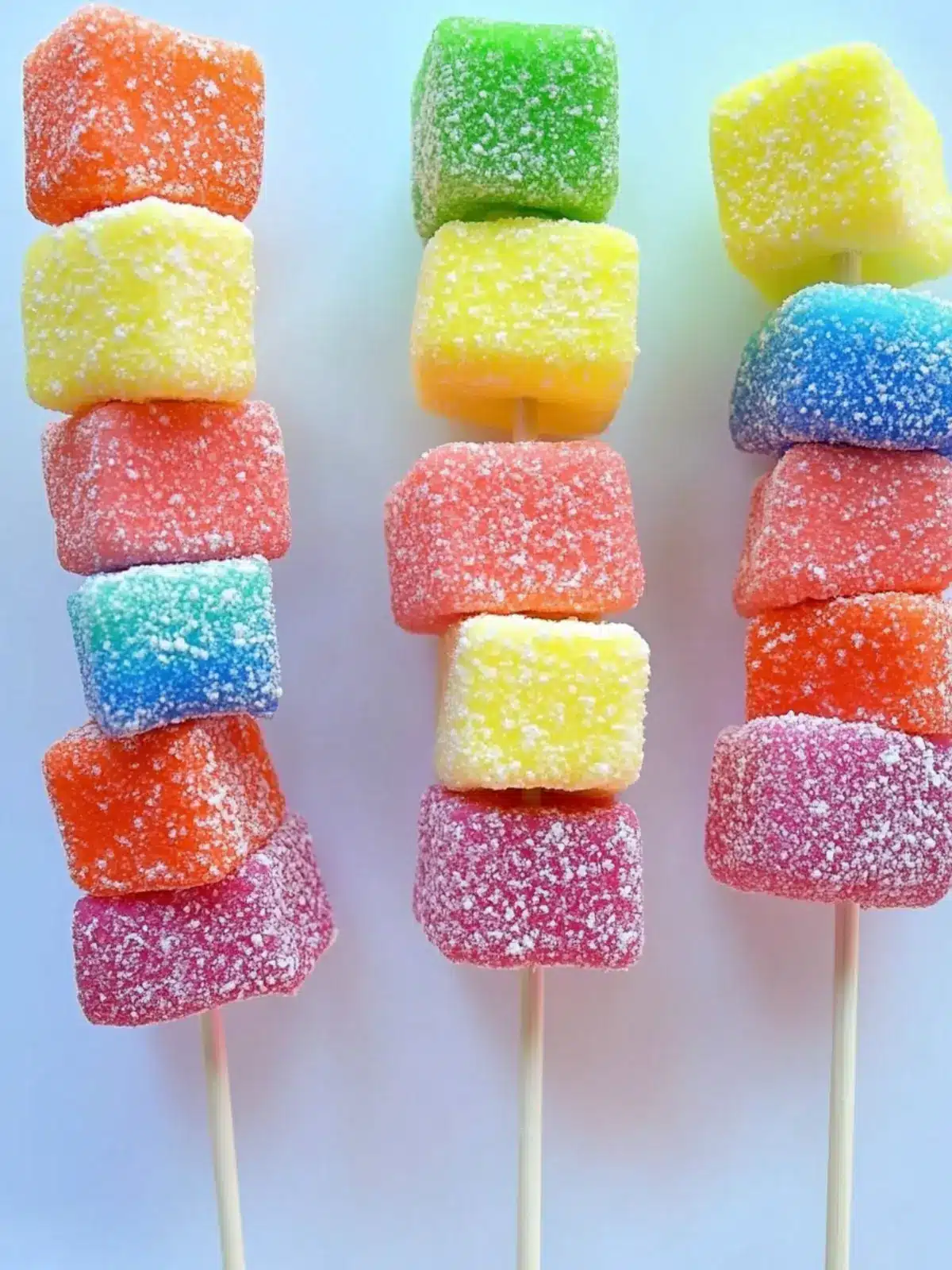 Delightful Rainbow Marshmallow Kabobs for Sweet Fun 2 Rainbow Marshmallow Kabobs