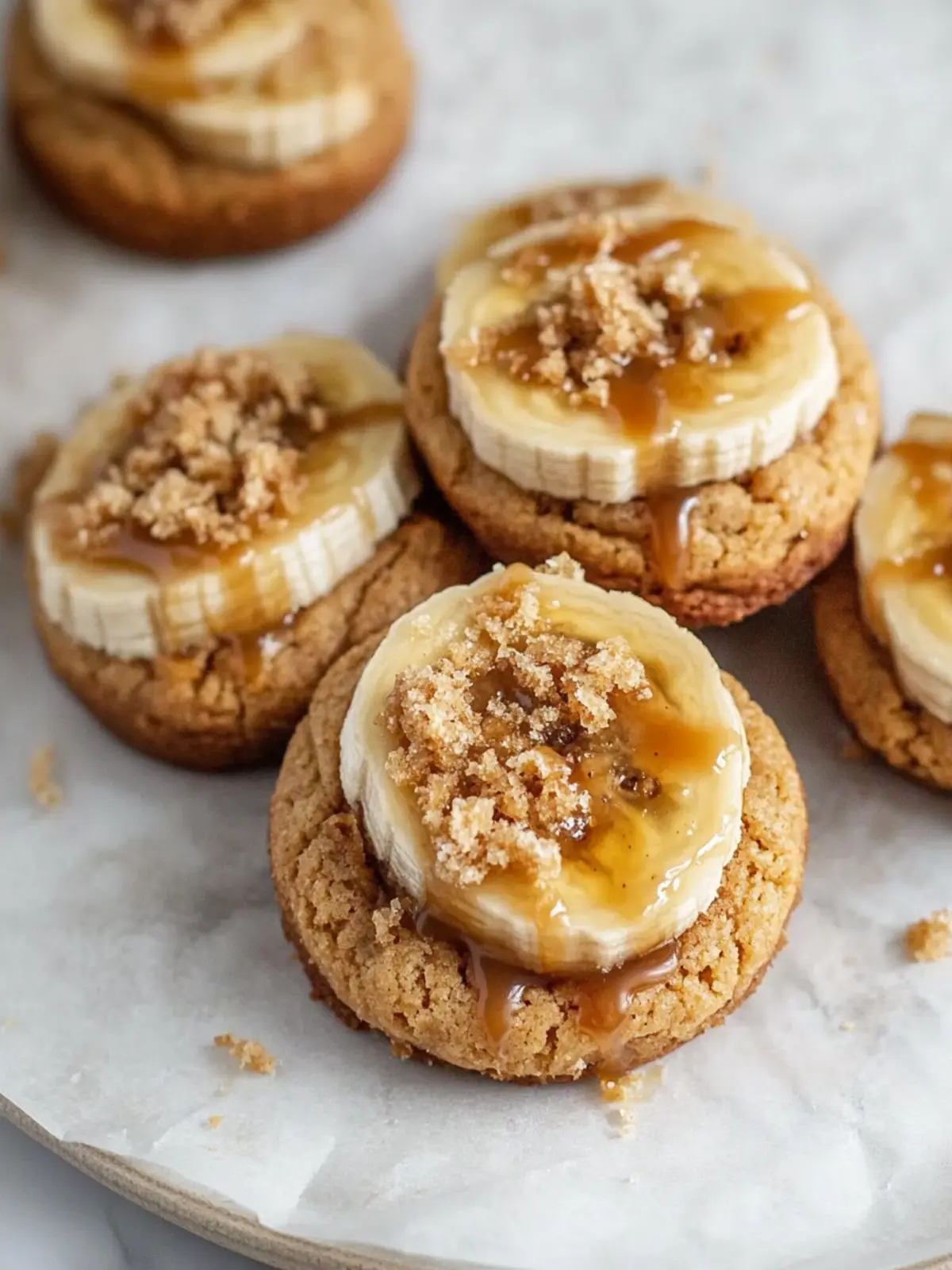 Irresistible Caramel Banana Bread Cookies You Must Try Now 5 Caramel Banana Bread Cookies