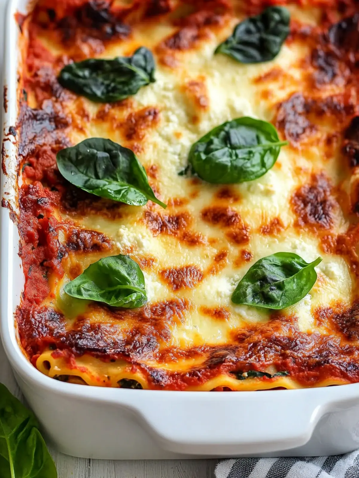 Spinach Ricotta Lasagna: The Ultimate Comfort Meal You'll Love 5 Spinach Ricotta Lasagna