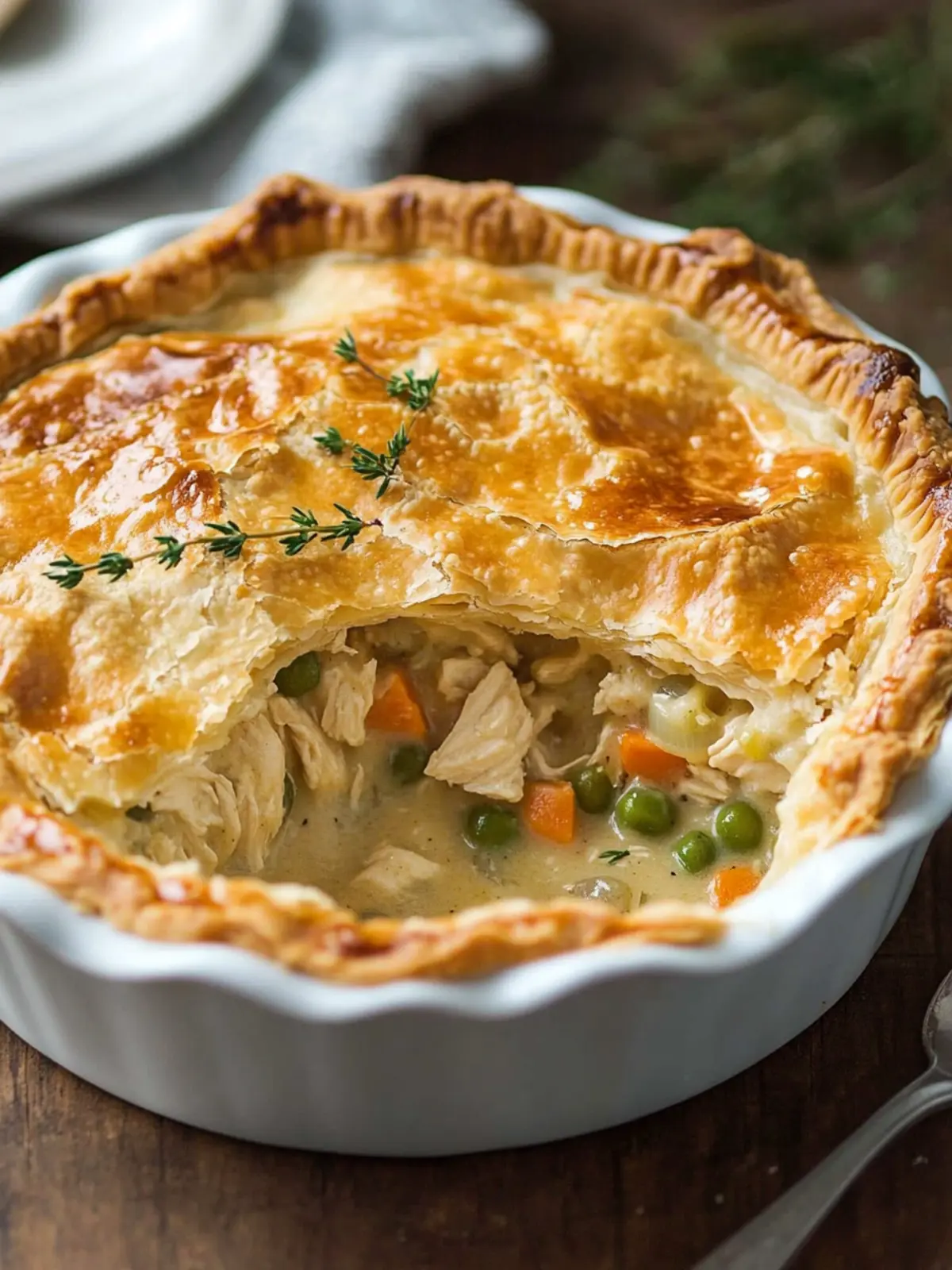 Ultimate Comfort Chicken Pot Pie: Made with Love and Leftovers 2 Chicken Pot Pie