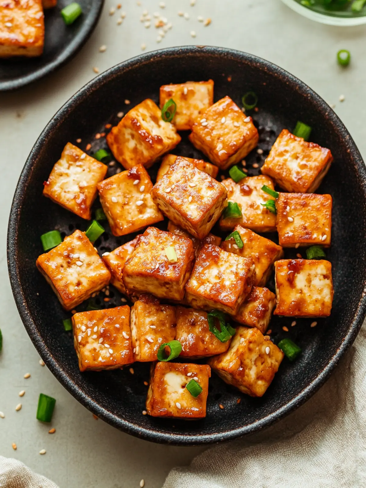 Crispy Air Fryer Tofu with Flavor-Packed Magic 5 Air Fryer Tofu