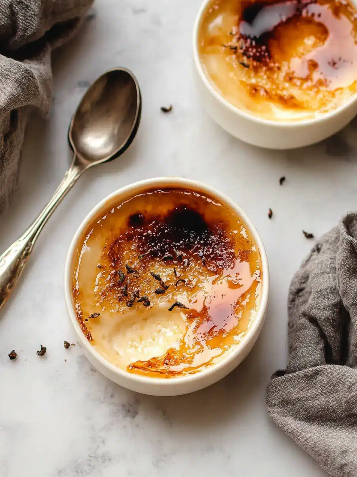 Elevate Dessert Night with Earl Grey Crème Brûlée Bliss 2 Earl Grey Crème Brûlée