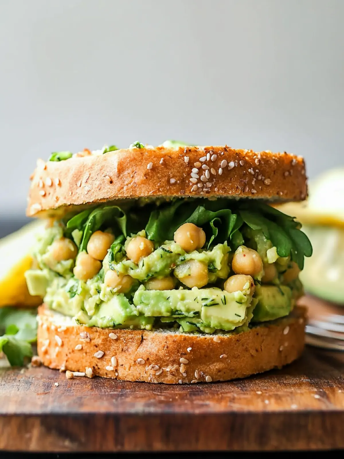 Smashed Chickpea Avocado Dill Pickle Sandwiches That Wow 5 Smashed Chickpea Avocado Dill Pickle Sandwiches