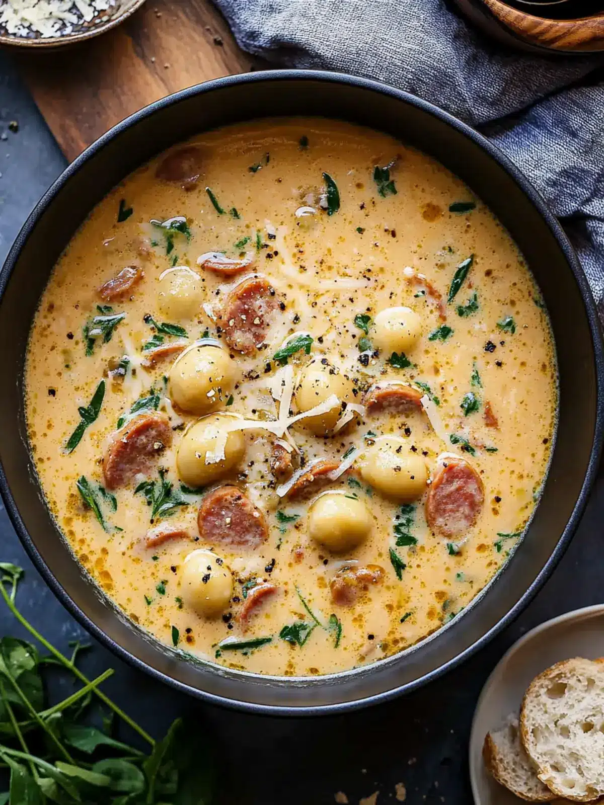 Kielbasa Gnocchi Soup: Comfort Food You'll Crave 2 Kielbasa Gnocchi Soup