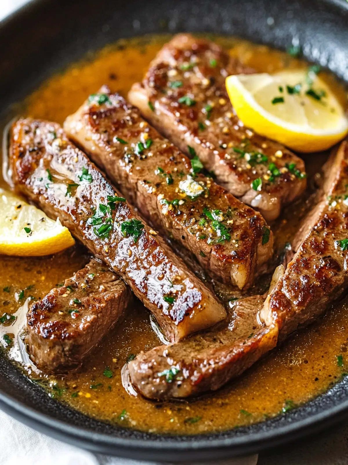 Pan-Seared Steak in Butter Sauce: Elevate Your Dinner Game! 2 Pan-Seared Steak in Butter Sauce