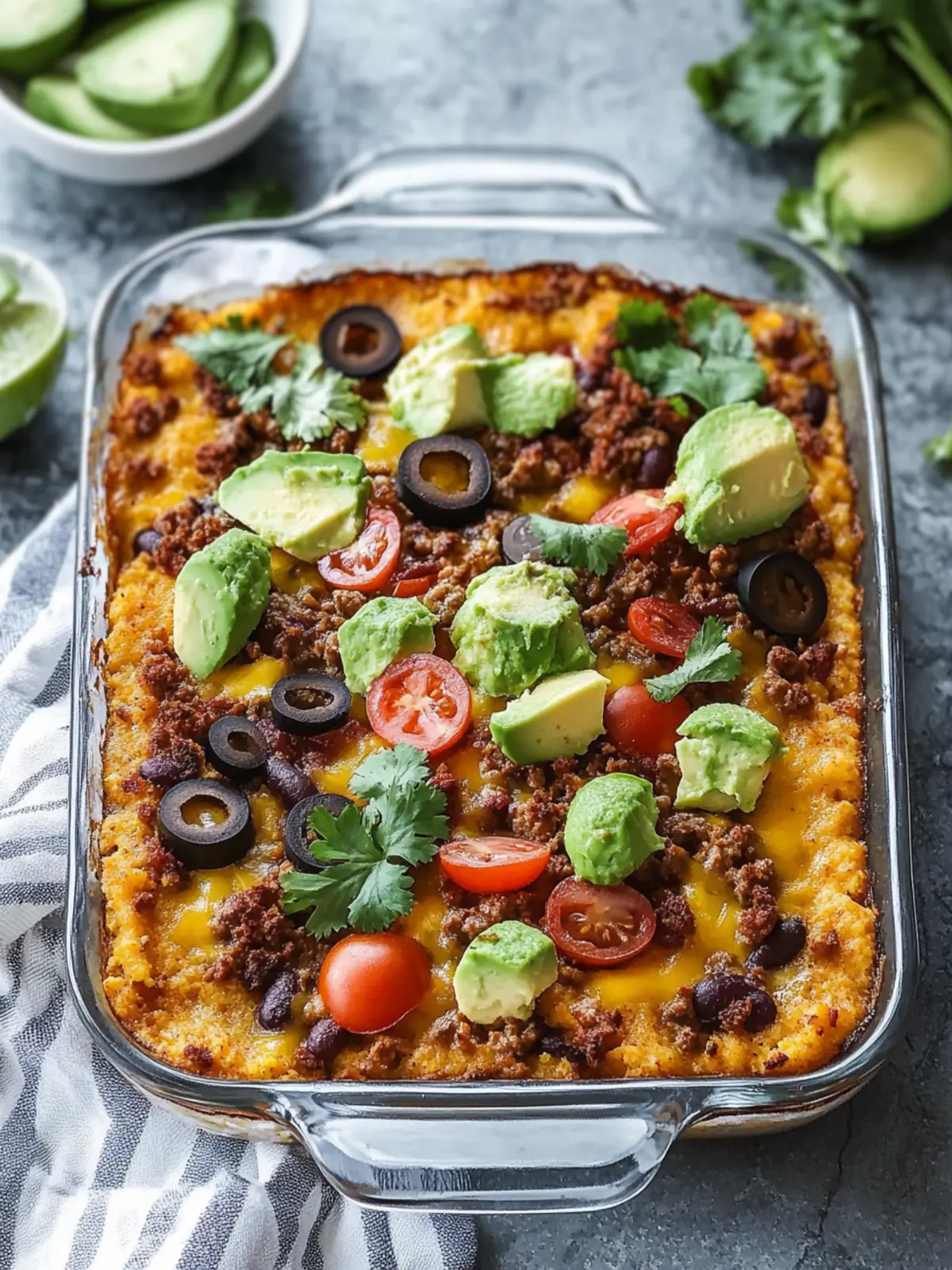 Savory Spicy Taco Polenta Bake: Your New Meal Prep Favorite 3 Spicy Taco Polenta Bake