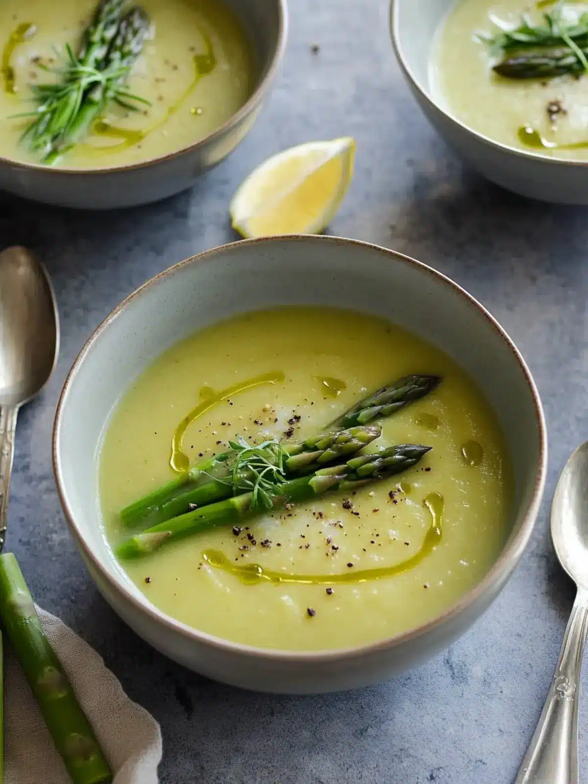 Deliciously Creamy Asparagus Soup Ready in 30 Minutes 5 Asparagus Soup