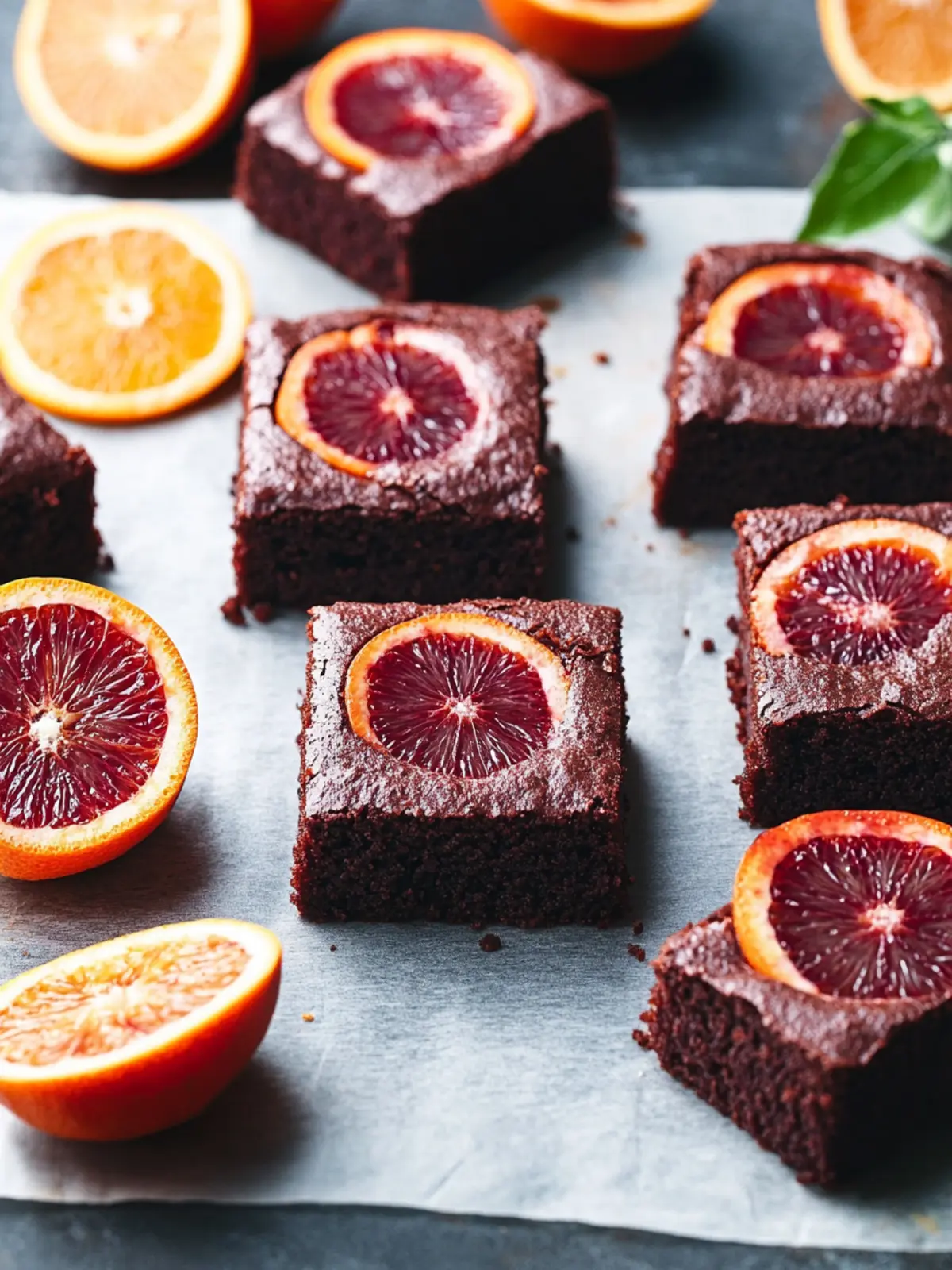 Indulge in Blood Orange Curd Brownies for a Zesty Twist 2 Blood Orange Curd Brownies