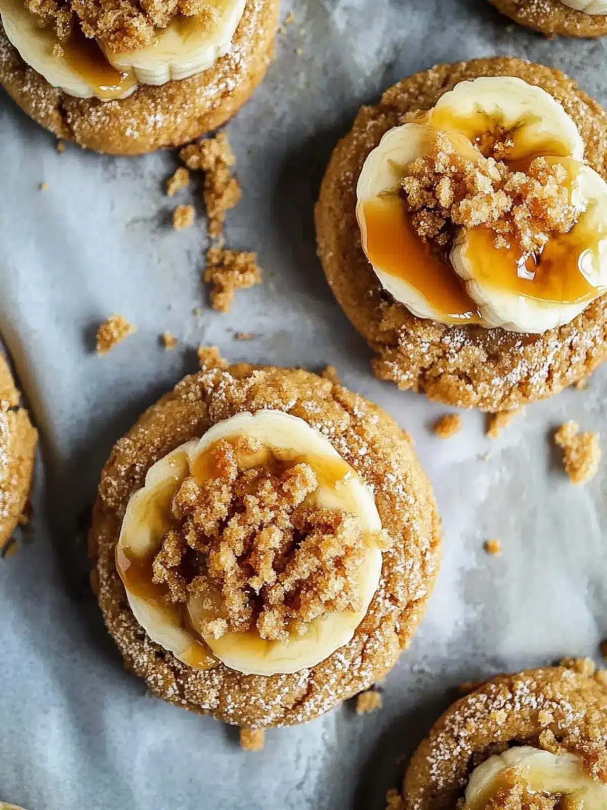 Irresistible Caramel Banana Bread Cookies You Must Try Now 3 Caramel Banana Bread Cookies