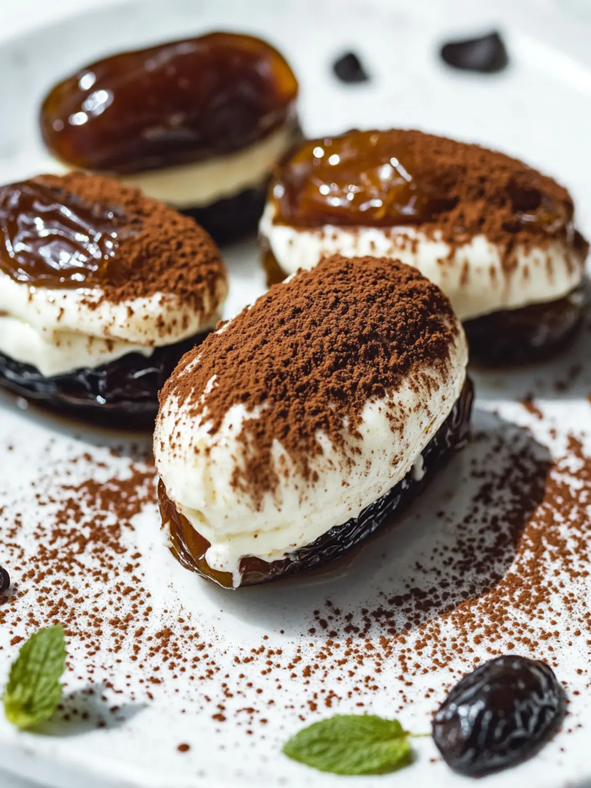 Tiramisu Stuffed Dates: Guilt-Free Indulgence in Minutes 5 Tiramisu Stuffed Dates
